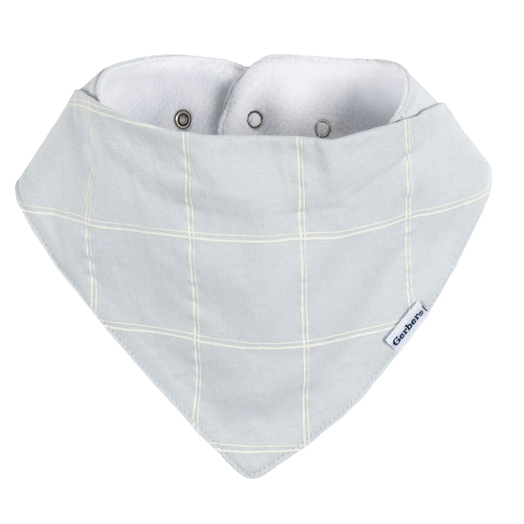10-Pack Baby Boy Blue Arrows Jersey Bandana Bibs Gerber Childrenswea