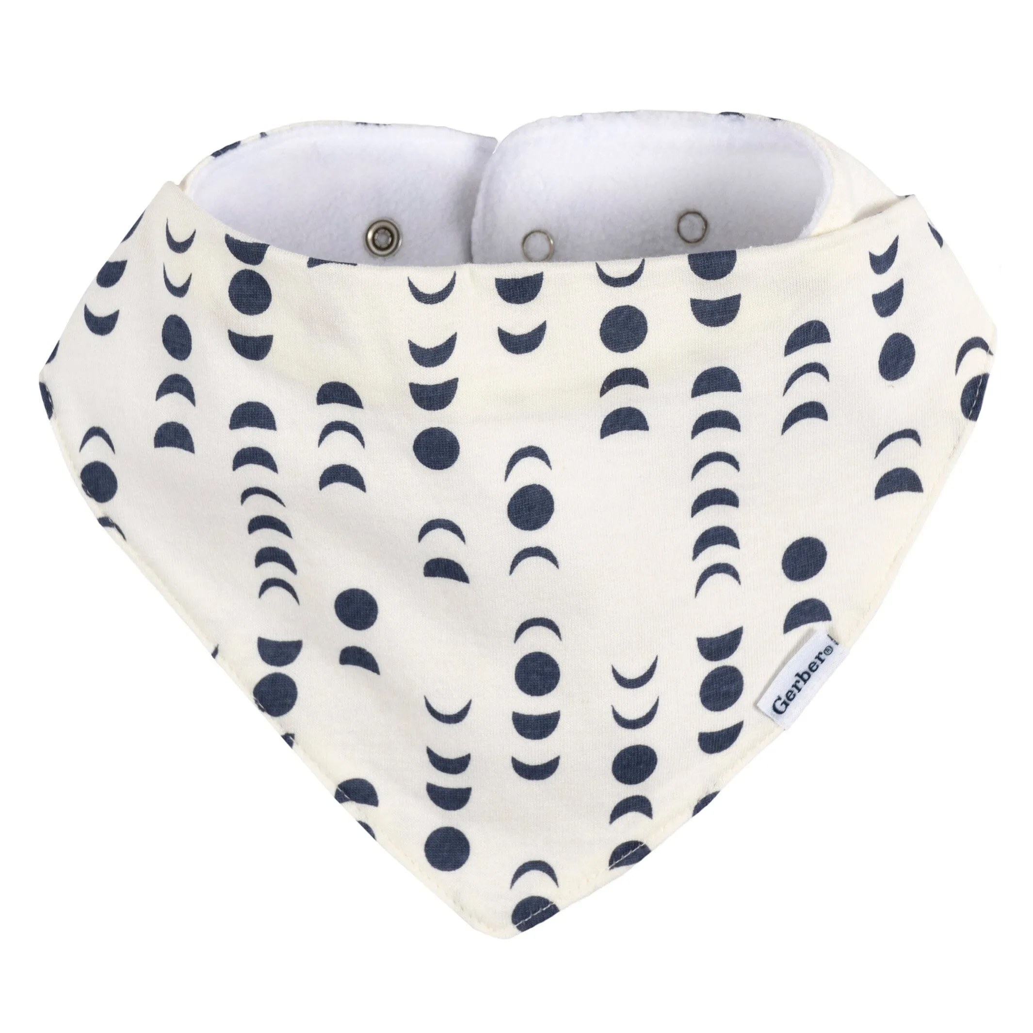 10-Pack Baby Boy Blue Arrows Jersey Bandana Bibs Gerber Childrenswea