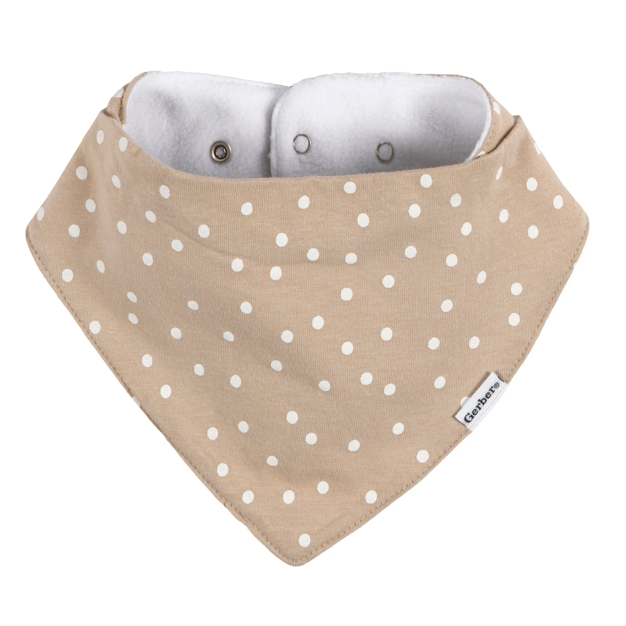 10-Pack Baby Neutral Stars & Moons Jersey Bandana Bibs Gerber Childrenswea