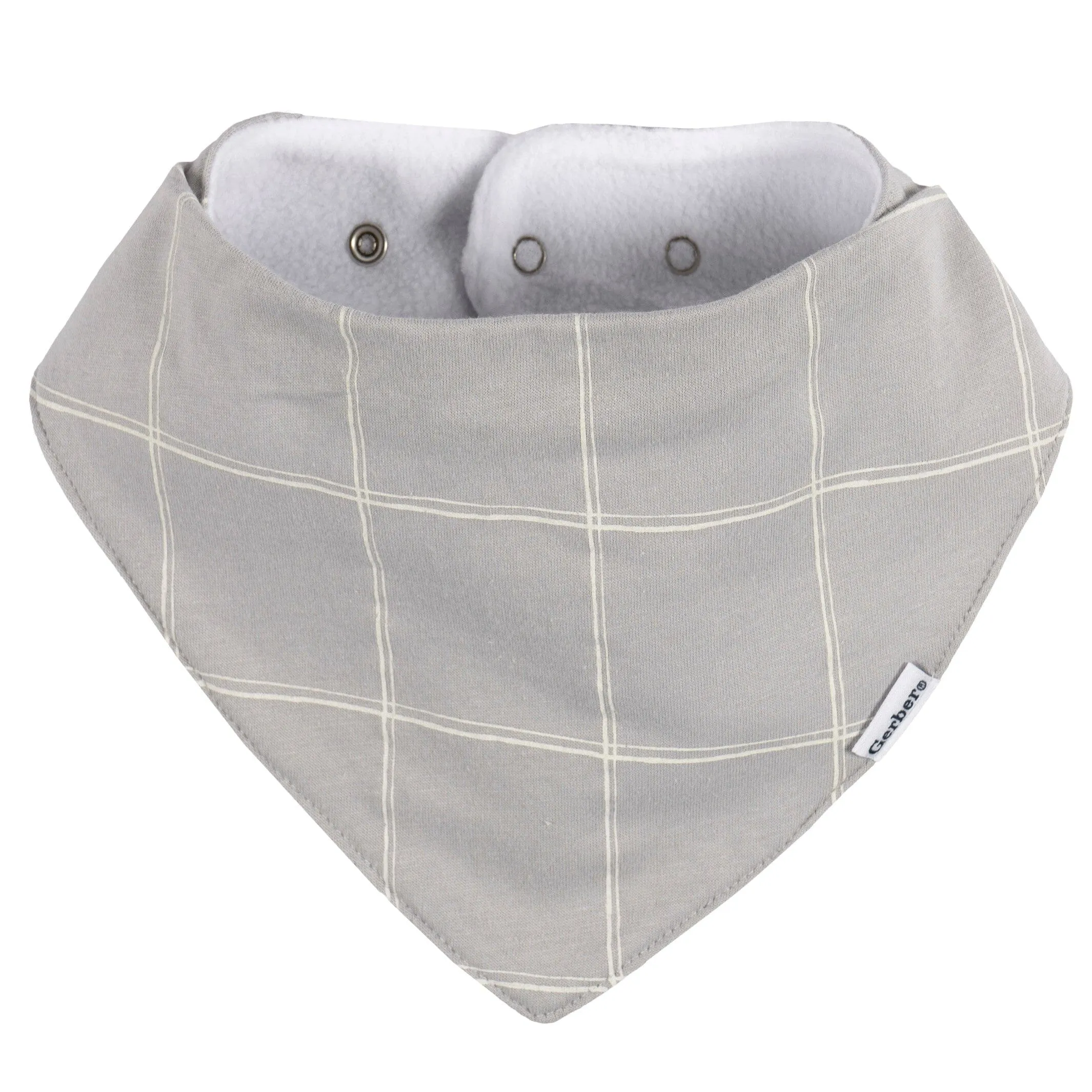 10-Pack Baby Neutral Stars & Moons Jersey Bandana Bibs Gerber Childrenswea