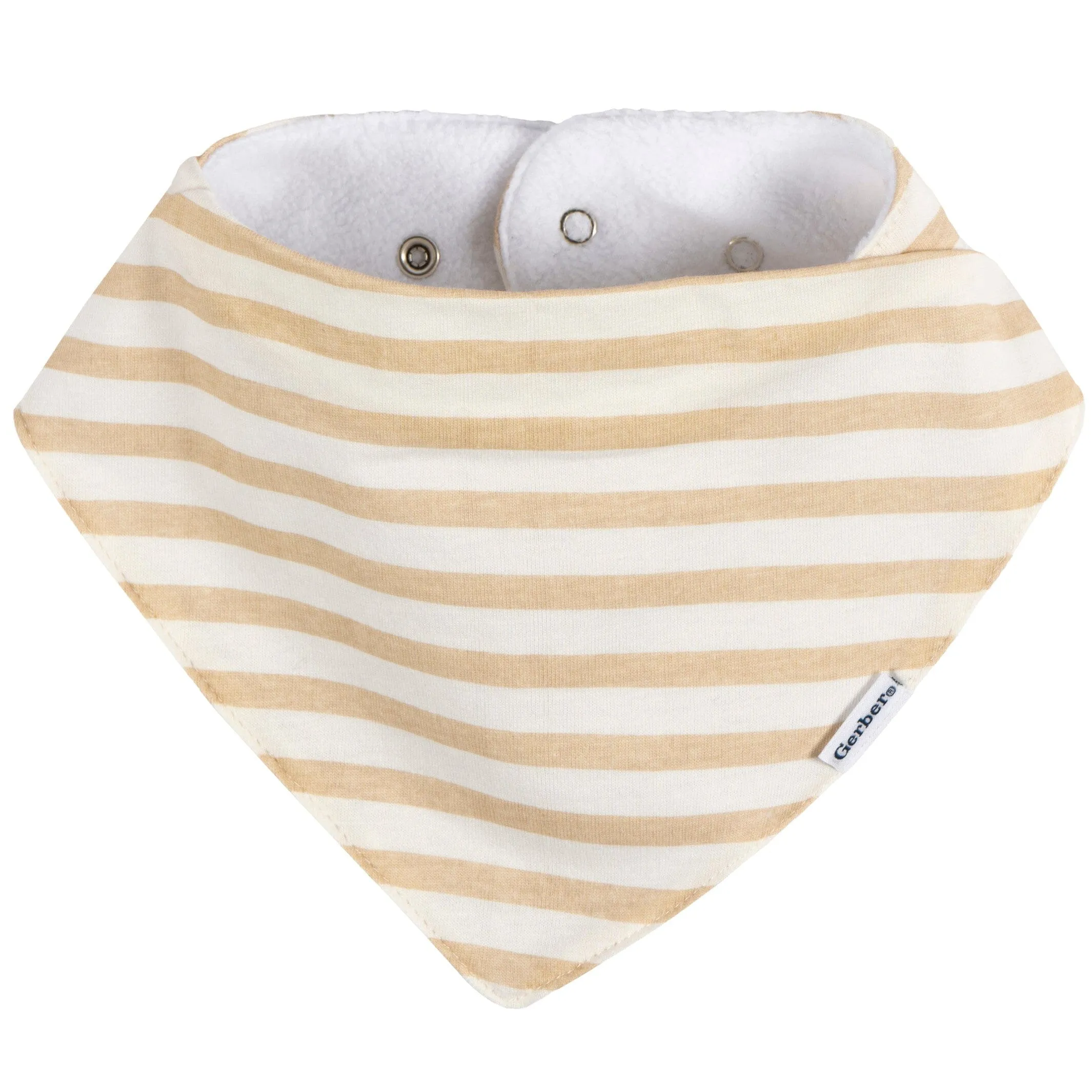10-Pack Baby Neutral Stars & Moons Jersey Bandana Bibs Gerber Childrenswea