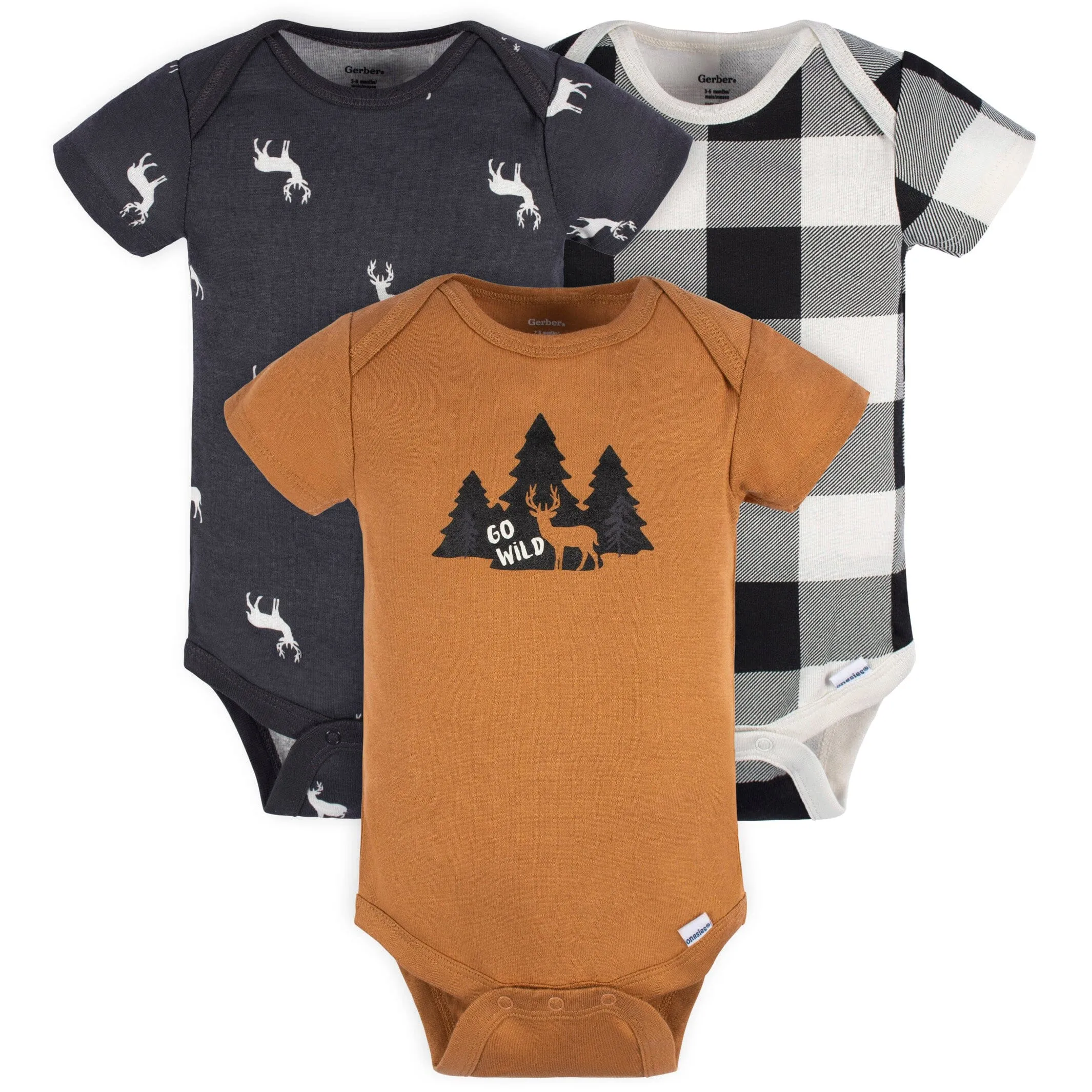 12-Piece Baby Boys Deer Layette Bundle Gerber Childrenswea