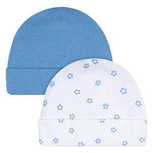 2-Pack Baby Boys Boy Stars Caps Gerber Childrenswea