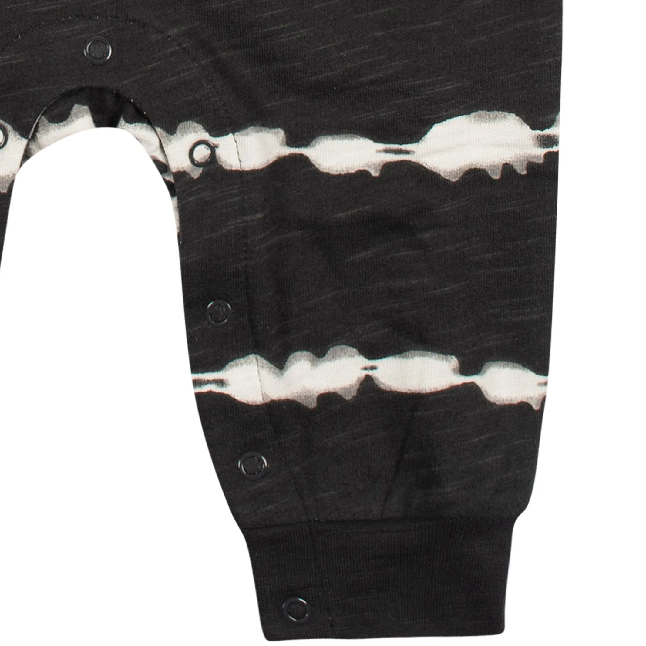 2-Pack Baby Boys Dark Gray Tie Dye & Blue Raglan Sleeve Romper Gerber Childrenswea
