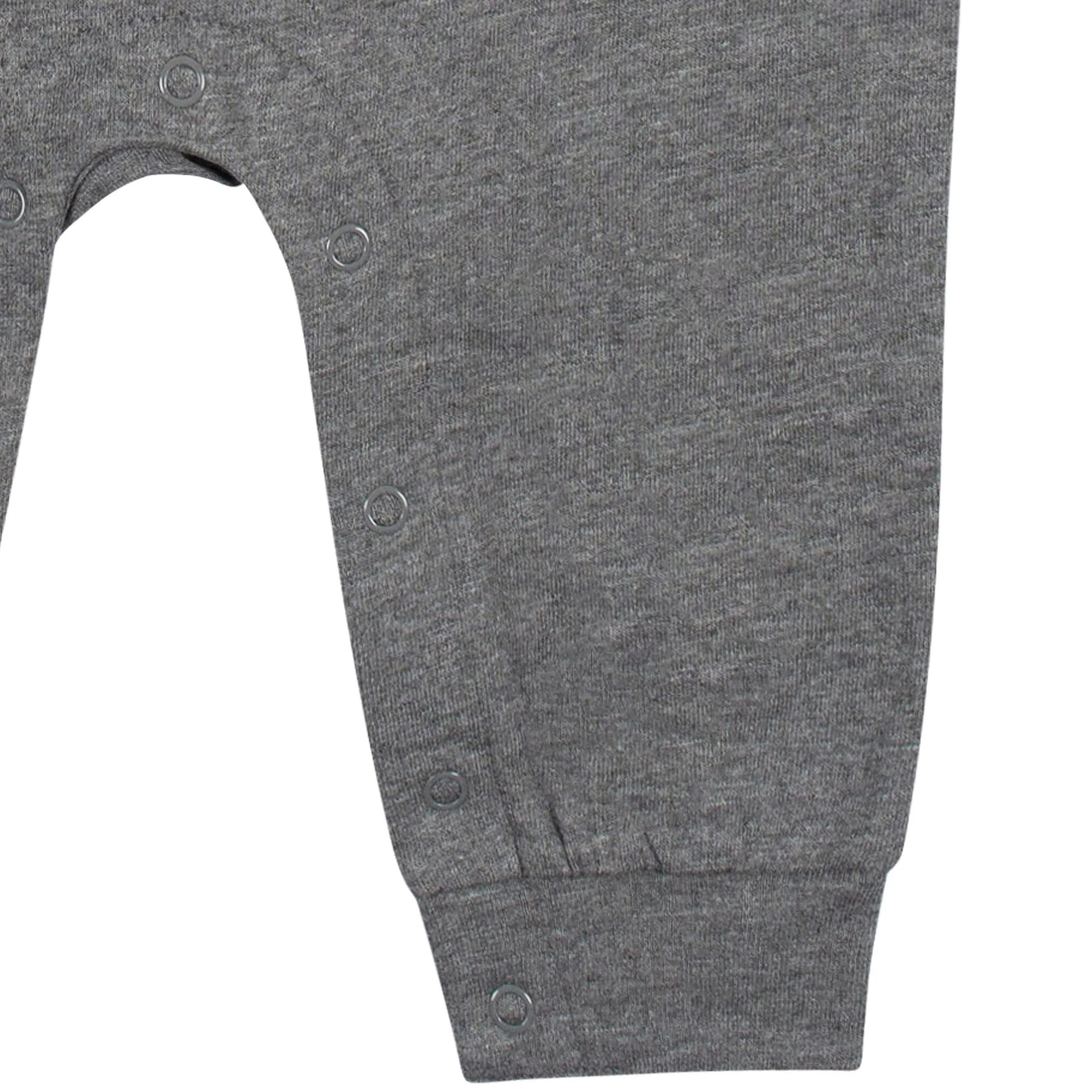 2-Pack Baby Boys Heather Gray & Rust Raglan Sleeve Romper Gerber Childrenswea