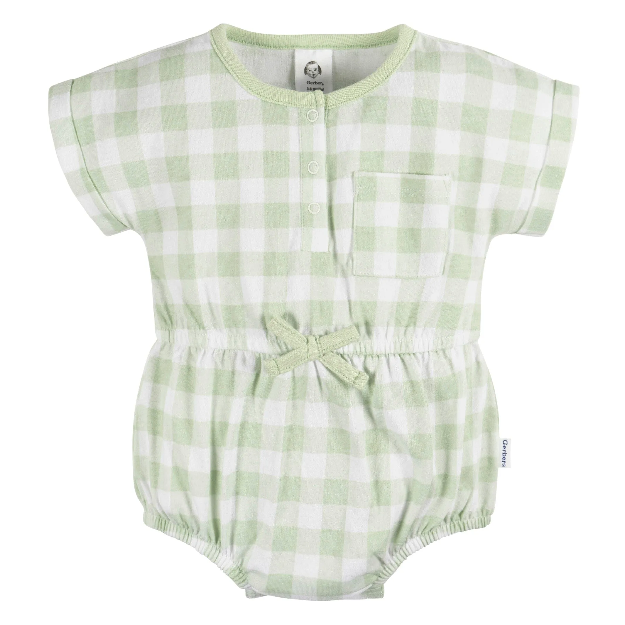 2-Pack Baby Girls Fruit Rompers Gerber Childrenswea