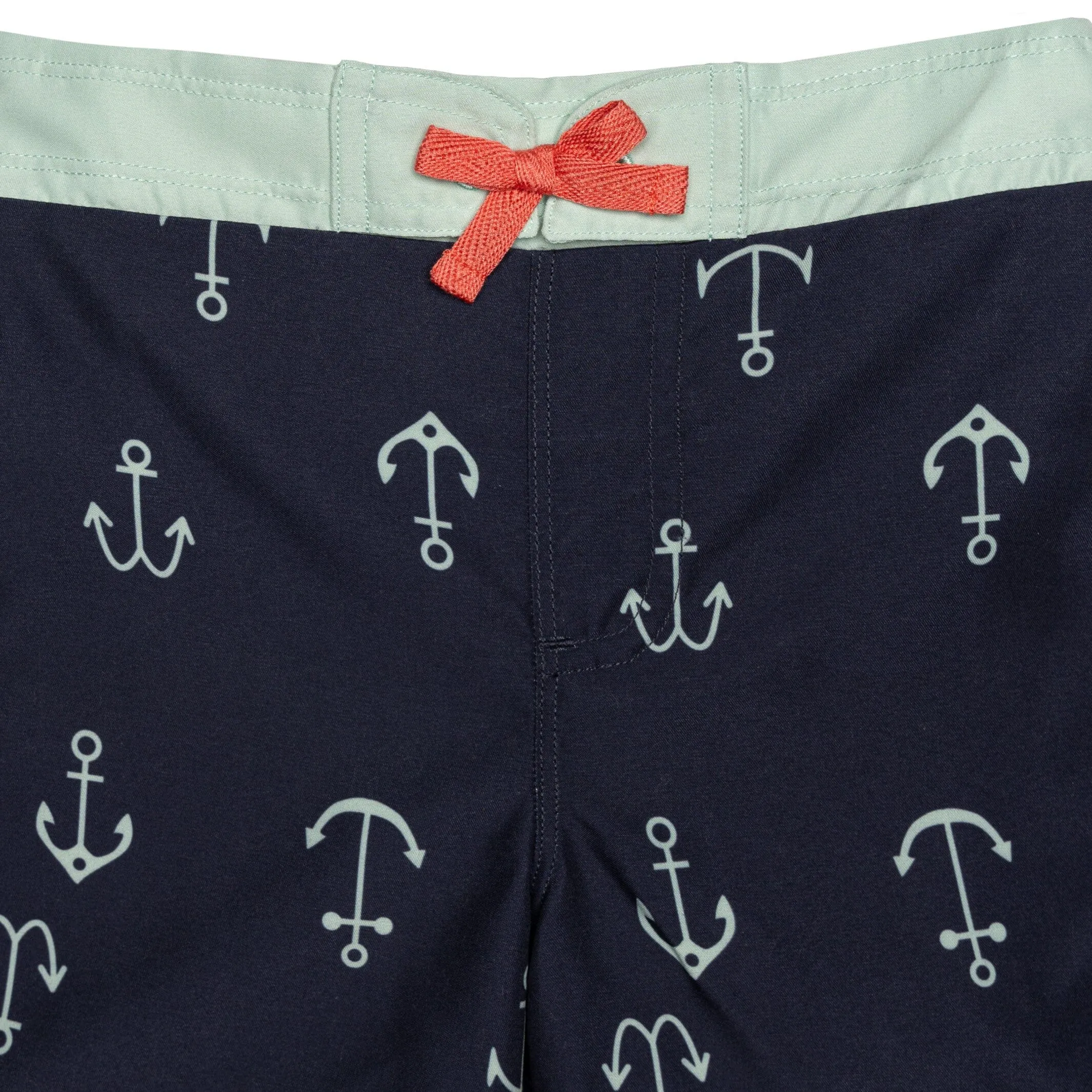 2-Piece Baby & Toddler Boys UPF 50  Anchors Rash Guard & Swim Trunks Set Gerber Childrenswea