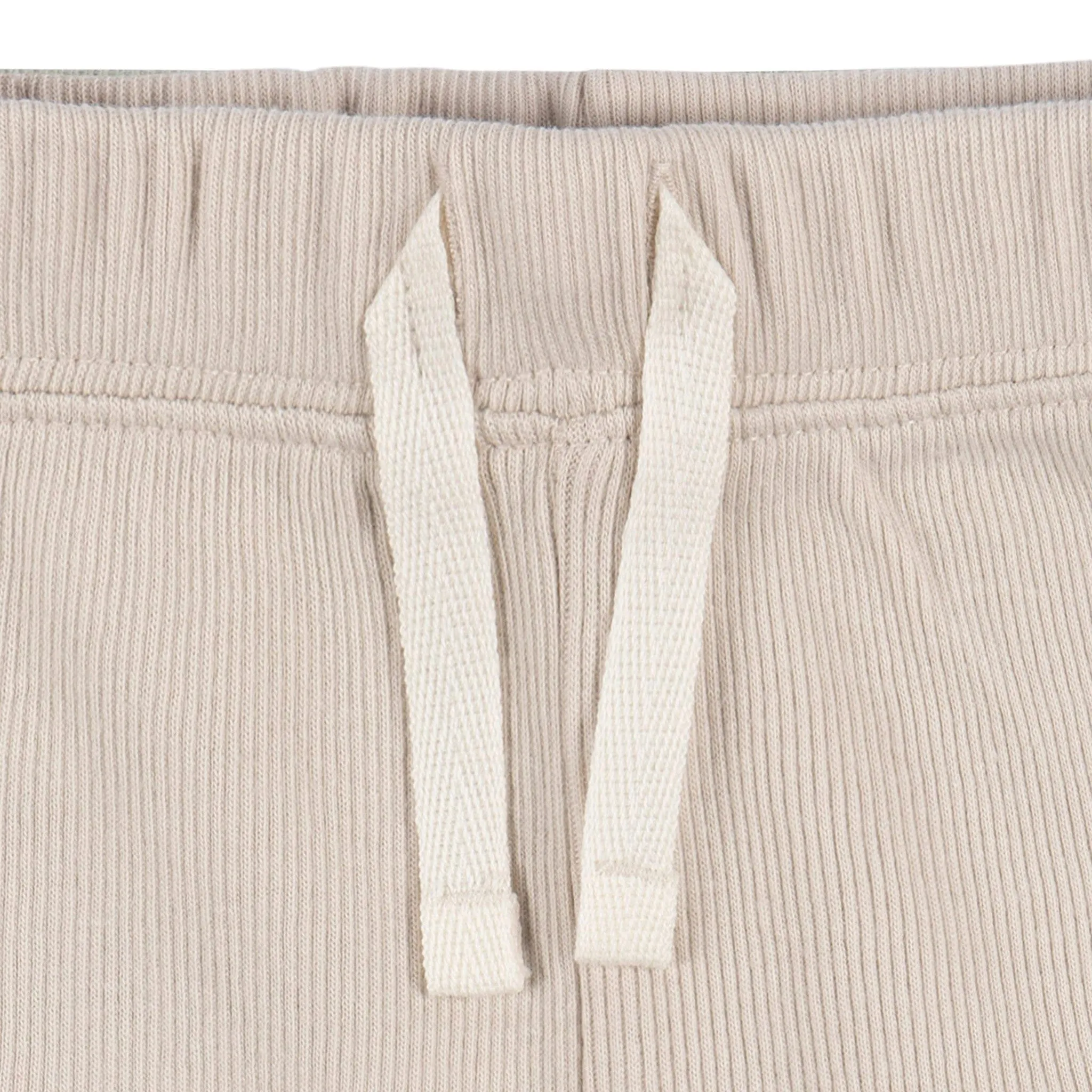 2-Piece Baby Boys Beige Bodysuit and Shorts Set Gerber Childrenswea
