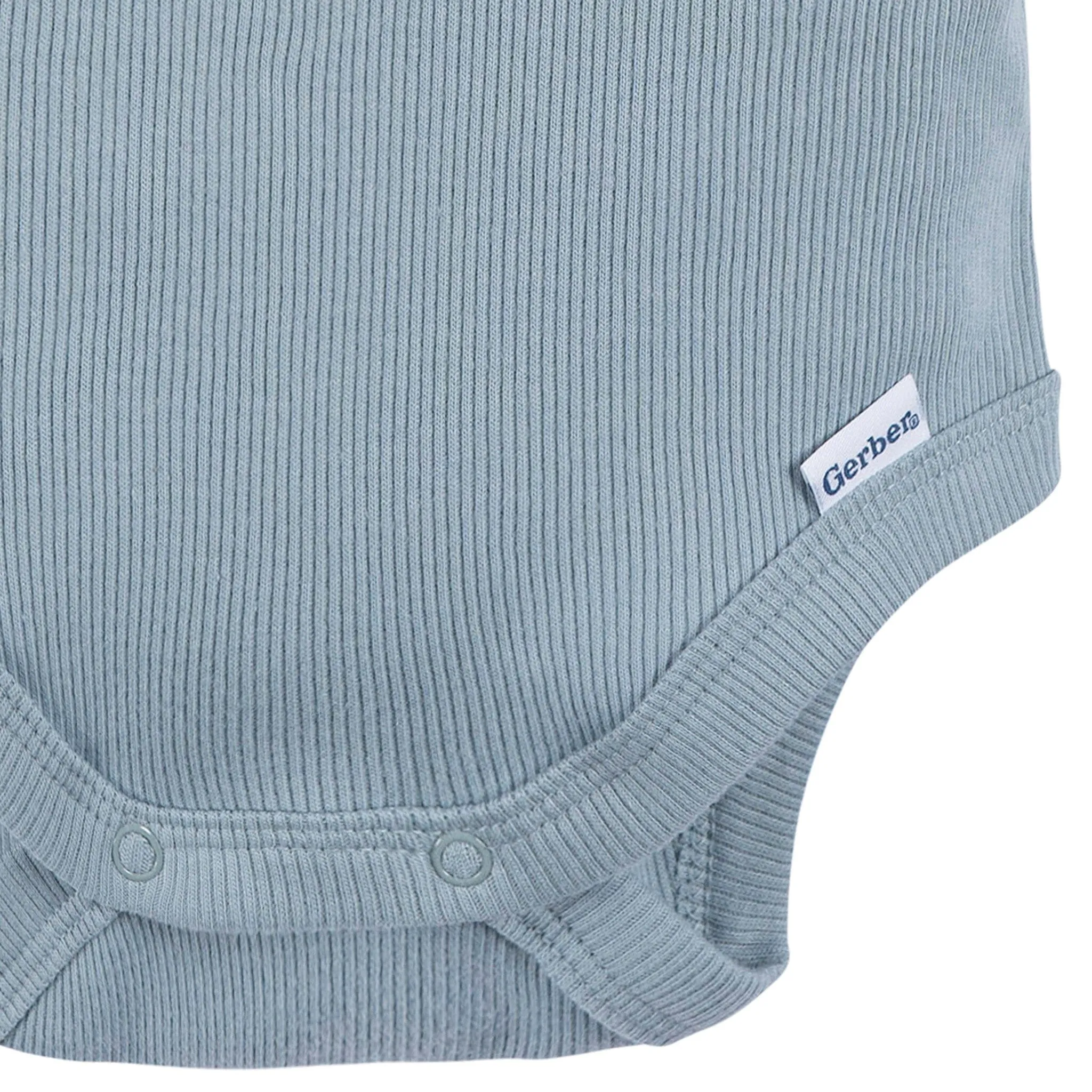 2-Piece Baby Boys Blue Bodysuit and Shorts Set Gerber Childrenswea