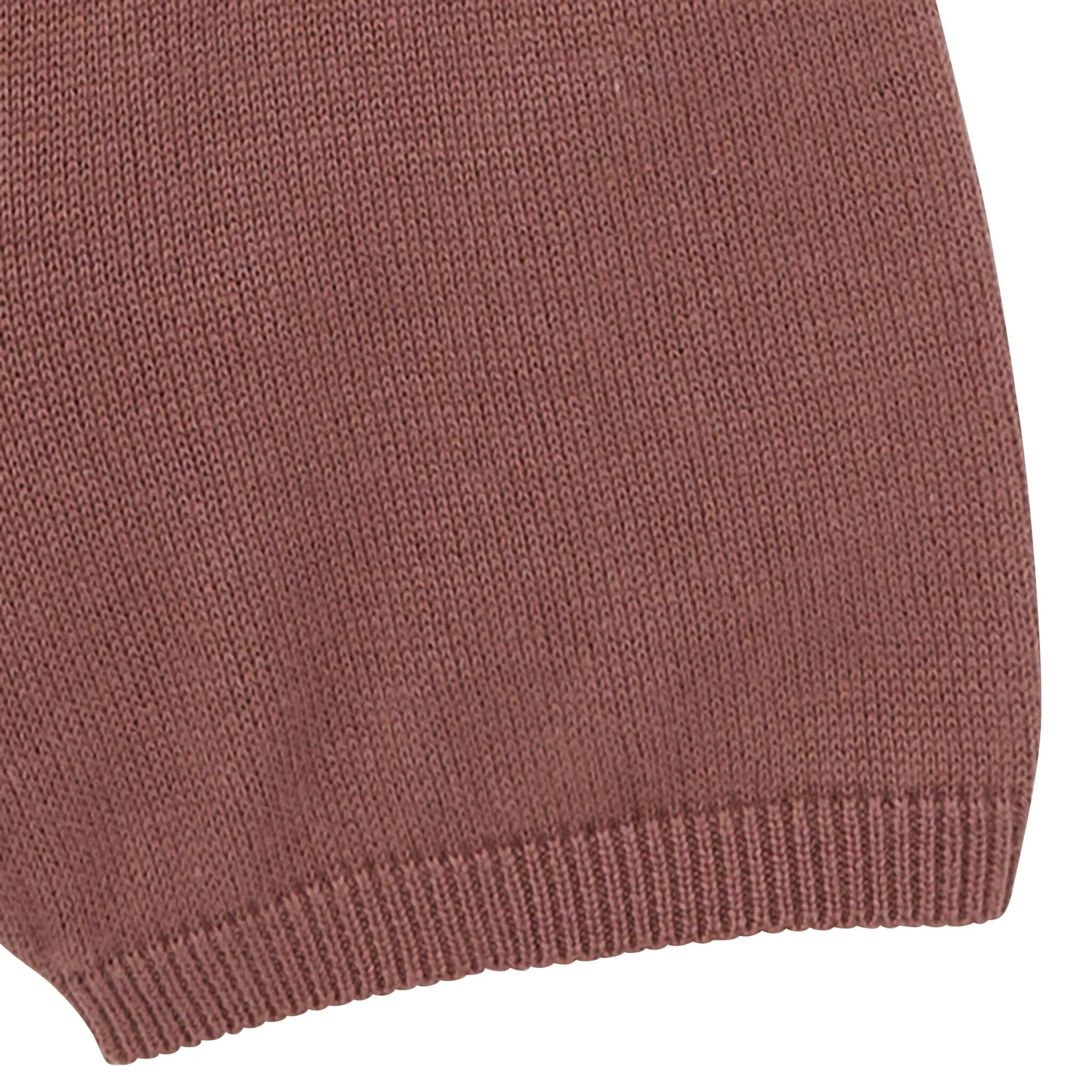 2-Piece Baby Boys Brown Johnny Collar Sweater Knit Set Gerber Childrenswea