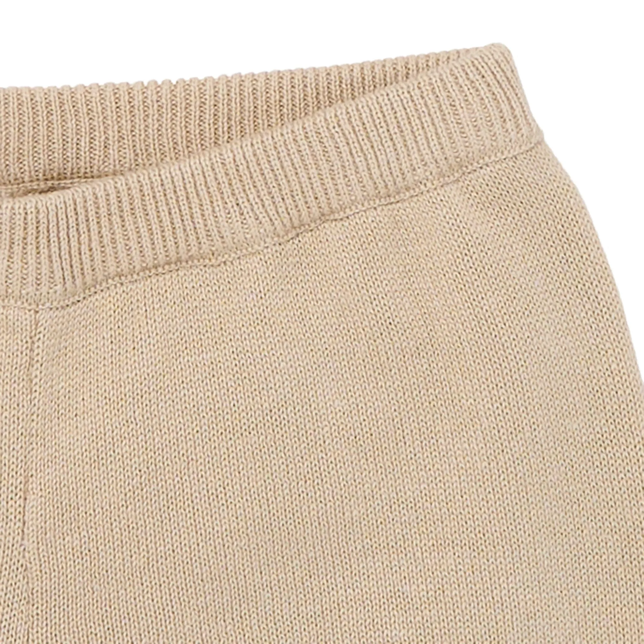 2-Piece Baby Boys Light Tan Johnny Collar Sweater Knit Set Gerber Childrenswea