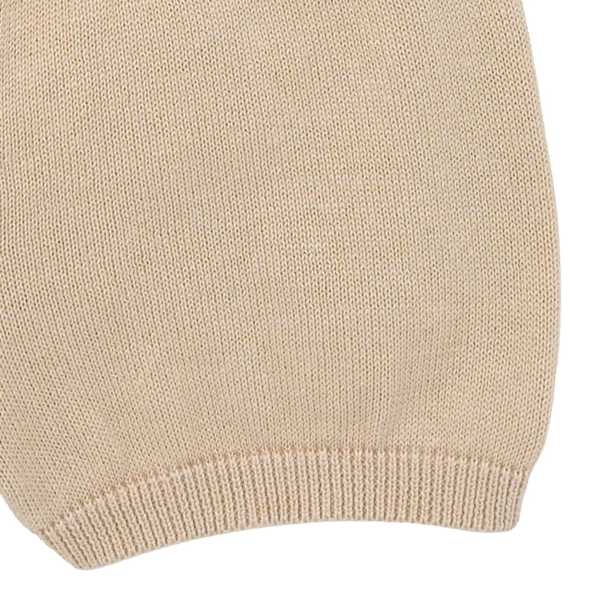 2-Piece Baby Boys Light Tan Johnny Collar Sweater Knit Set Gerber Childrenswea