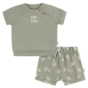 2-Piece Baby Boys Palms T-Shirt and Shorts Set Gerber Childrenswea