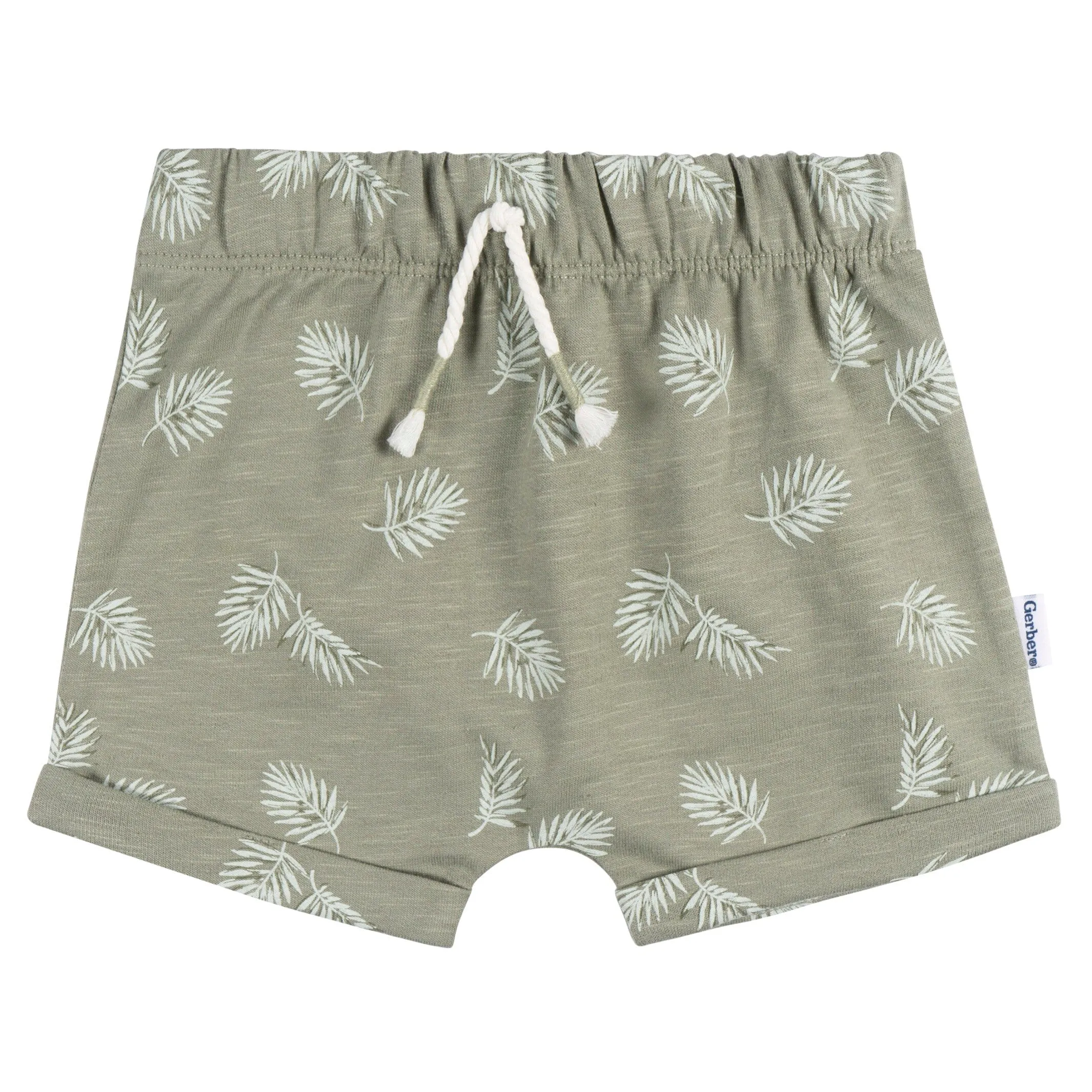 2-Piece Baby Boys Palms T-Shirt and Shorts Set Gerber Childrenswea