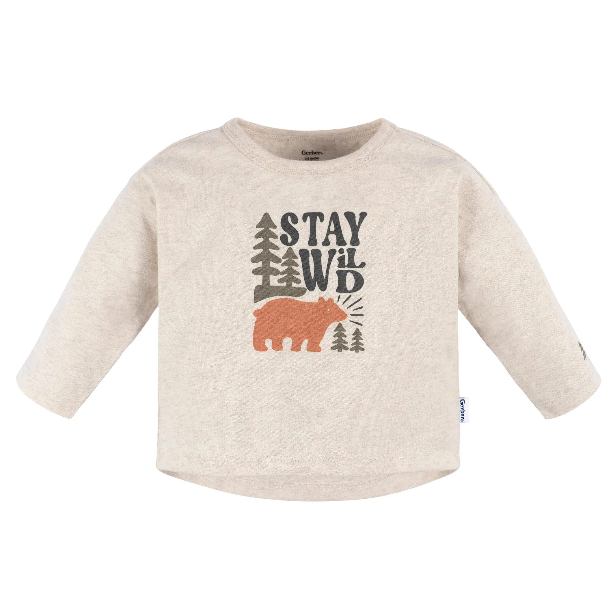 2-Piece Baby Boys Wild Top & Joggers Set Gerber Childrenswea