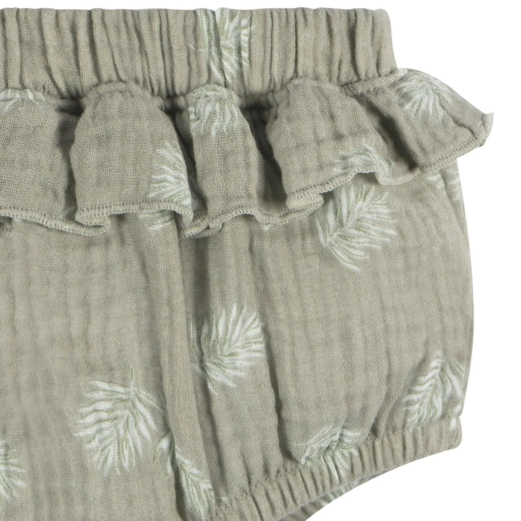 2-Piece Baby Girls Palms Tunic and Diaper Cover Set Gerber Childrenswea