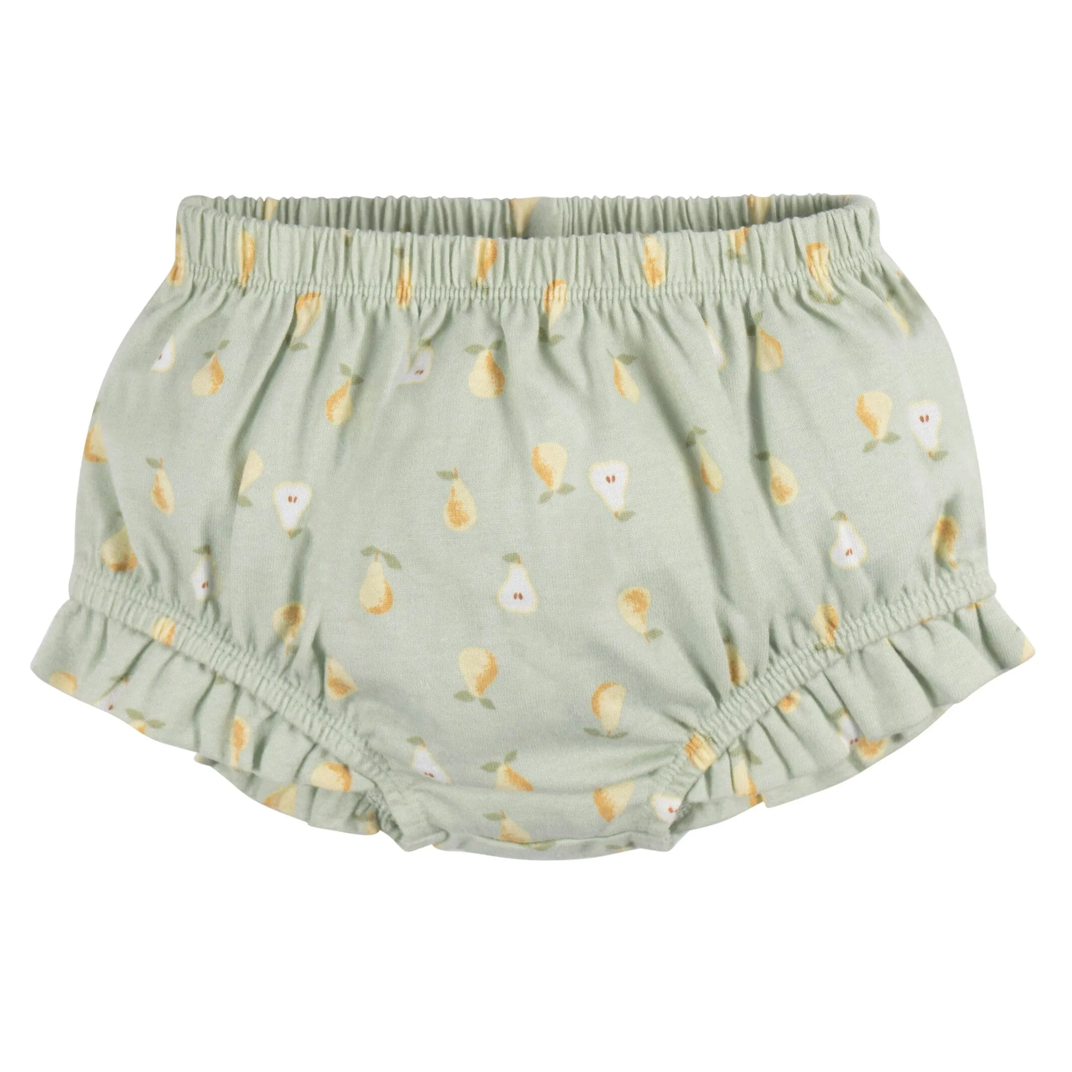 2-Piece Baby Girls Pears Tank Top and Diaper Cover Set Gerber Childrenswea