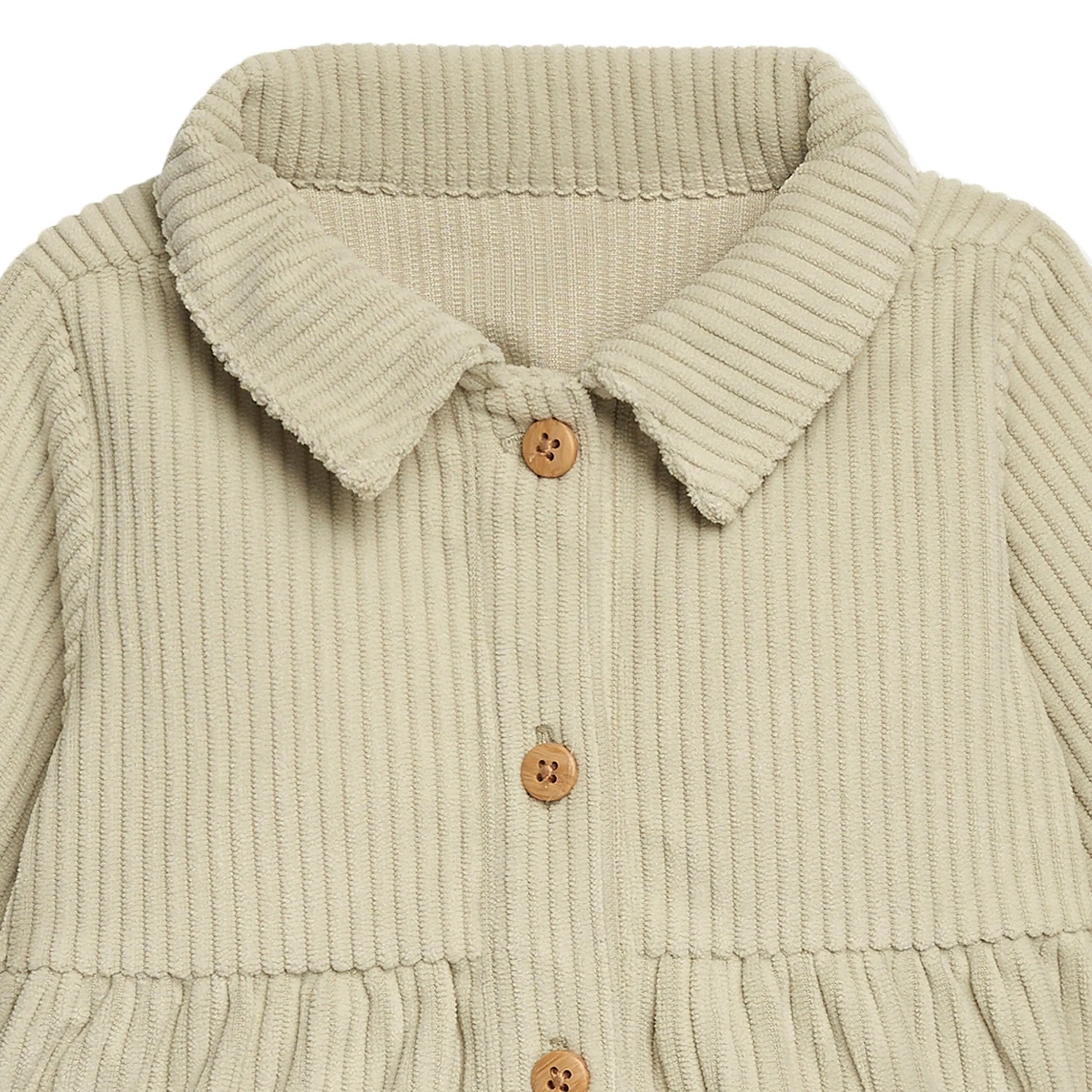 2-Piece Baby Girls Sage Corduroy Dress Set Gerber Childrenswea