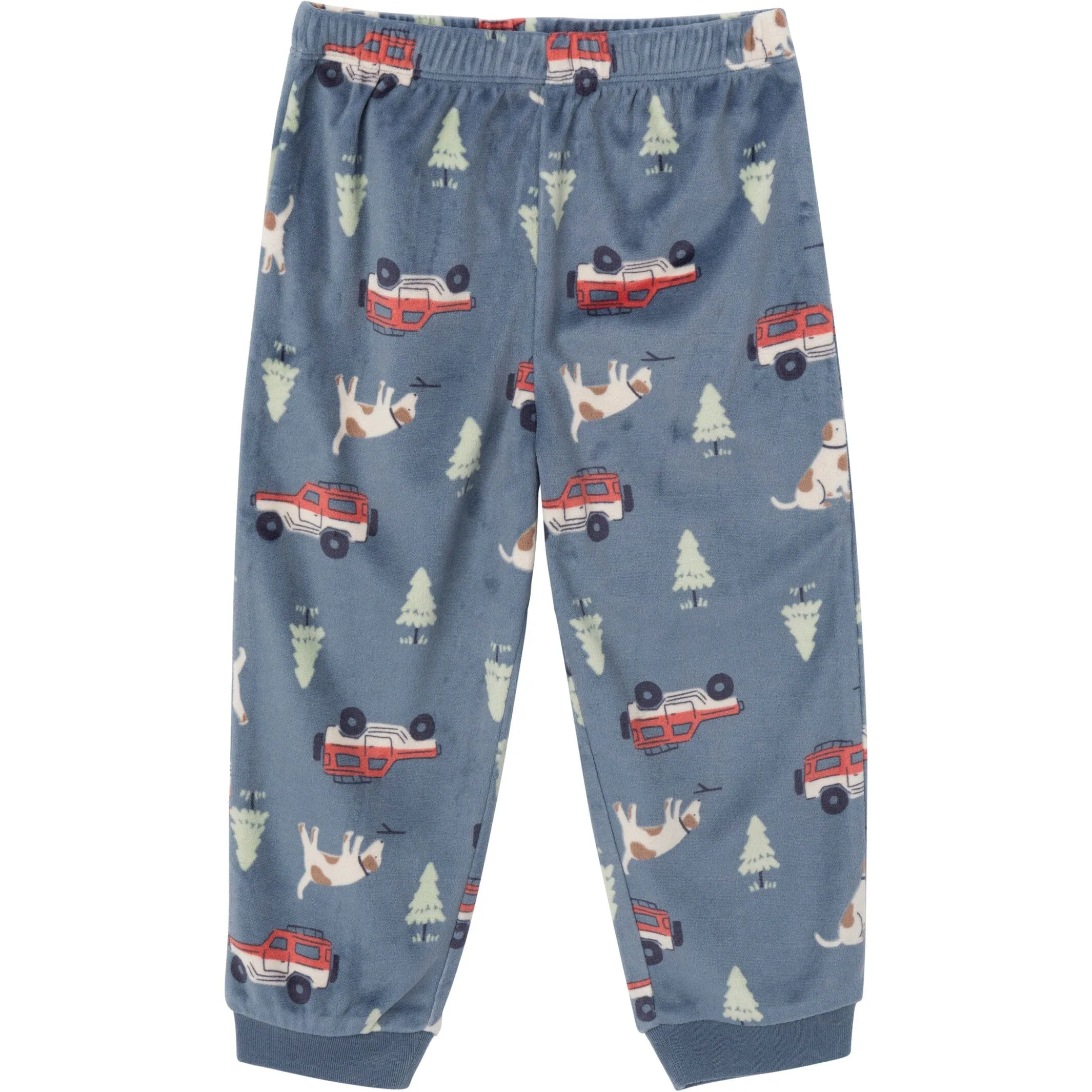 2-Piece Infant & Toddler Boys Dark Blue Camp Fleece Pajama Set Gerber Childrenswea