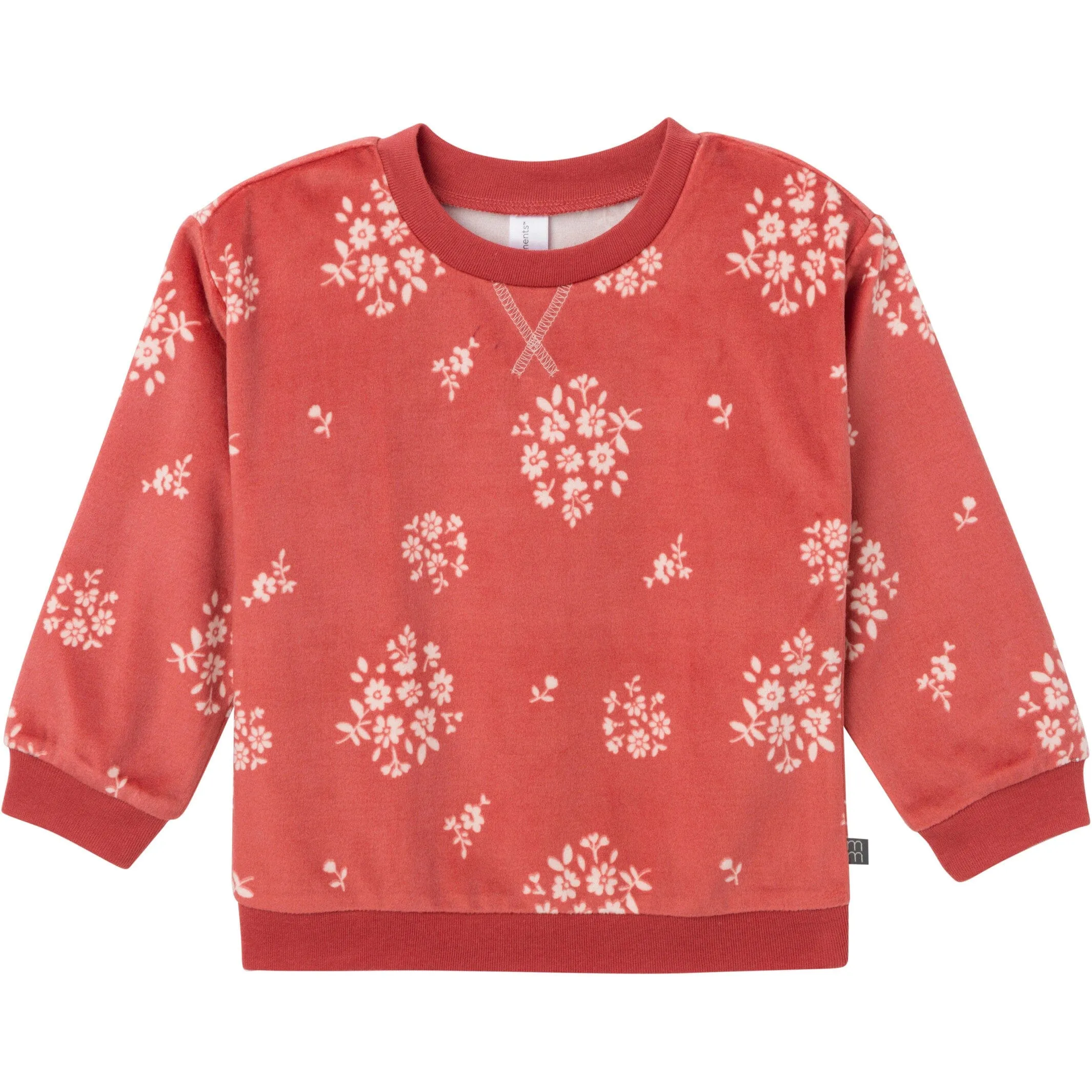 2-Piece Infant & Toddler Girls Red Bouquet Fleece Pajama Set Gerber Childrenswea