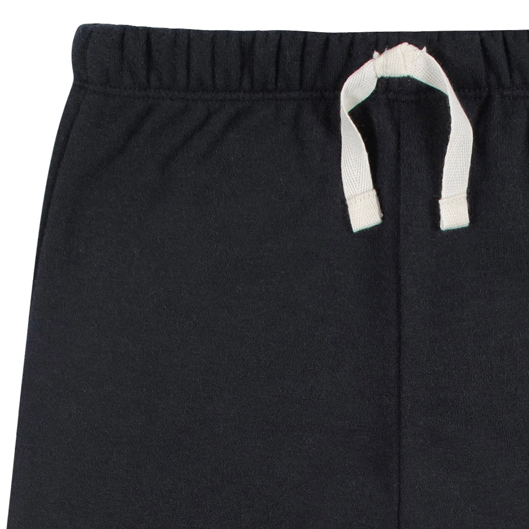 2-Piece Infant & Toddler Neutral Black Sweatshirt & Pant Set Gerber Childrenswea