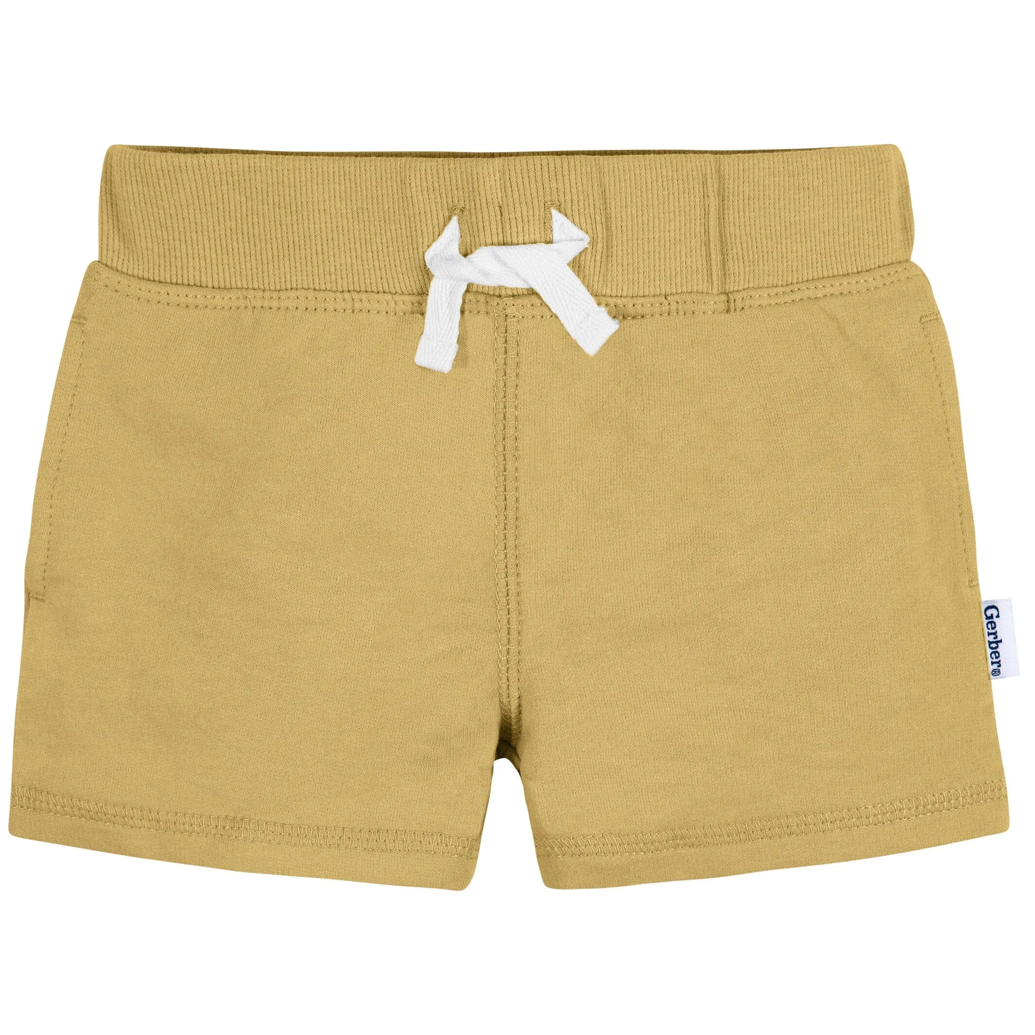 3-Pack Baby & Toddler Boys Neutrals Knit Shorts Gerber Childrenswea