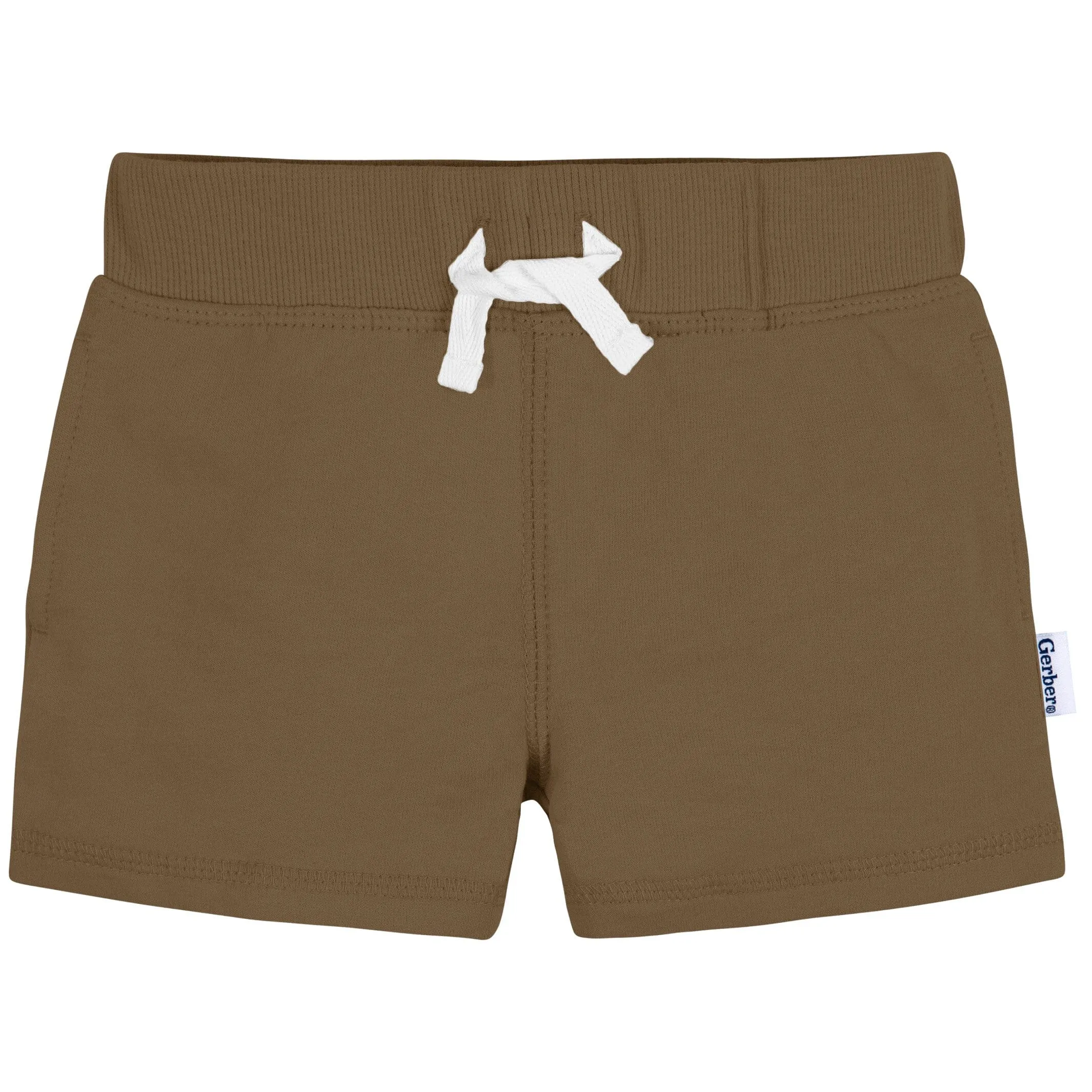 3-Pack Baby & Toddler Boys Neutrals Knit Shorts Gerber Childrenswea