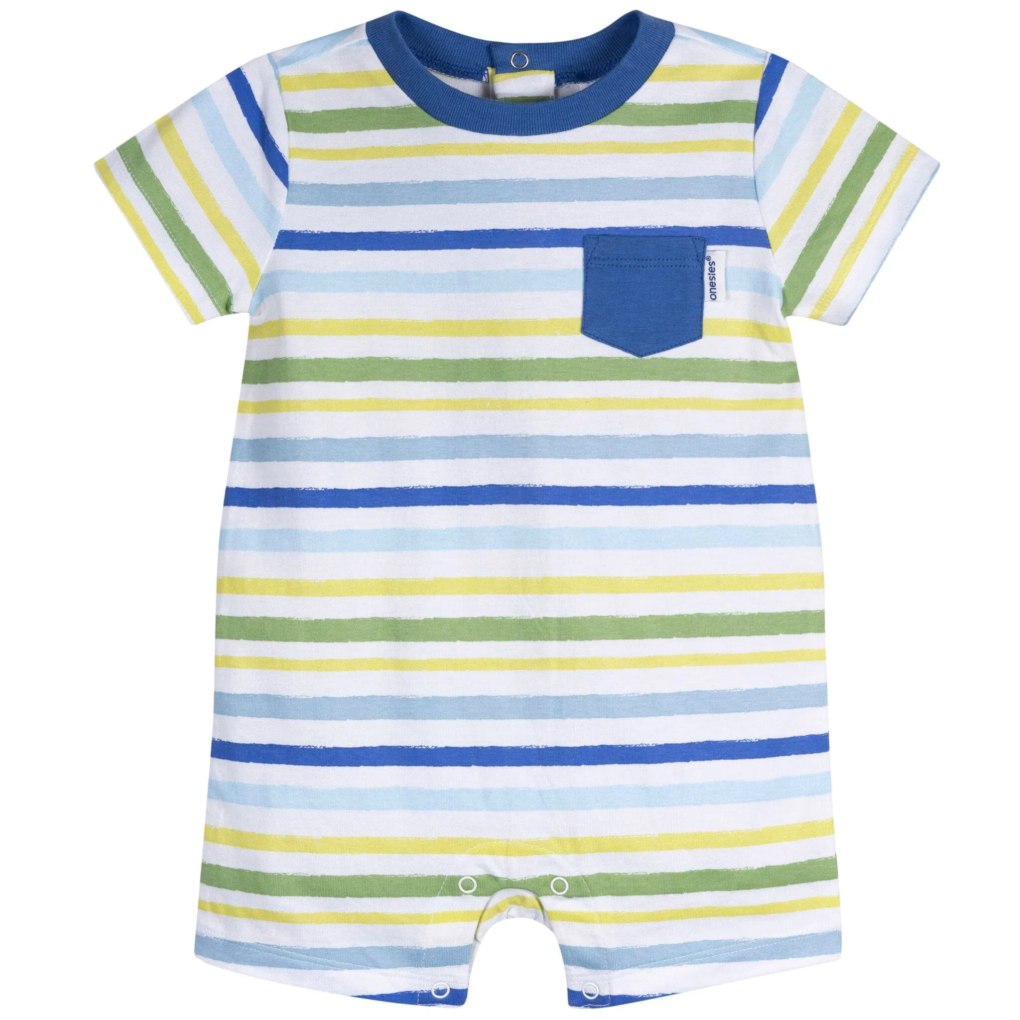3-Pack Baby Boys Fun Rompers Gerber Childrenswea