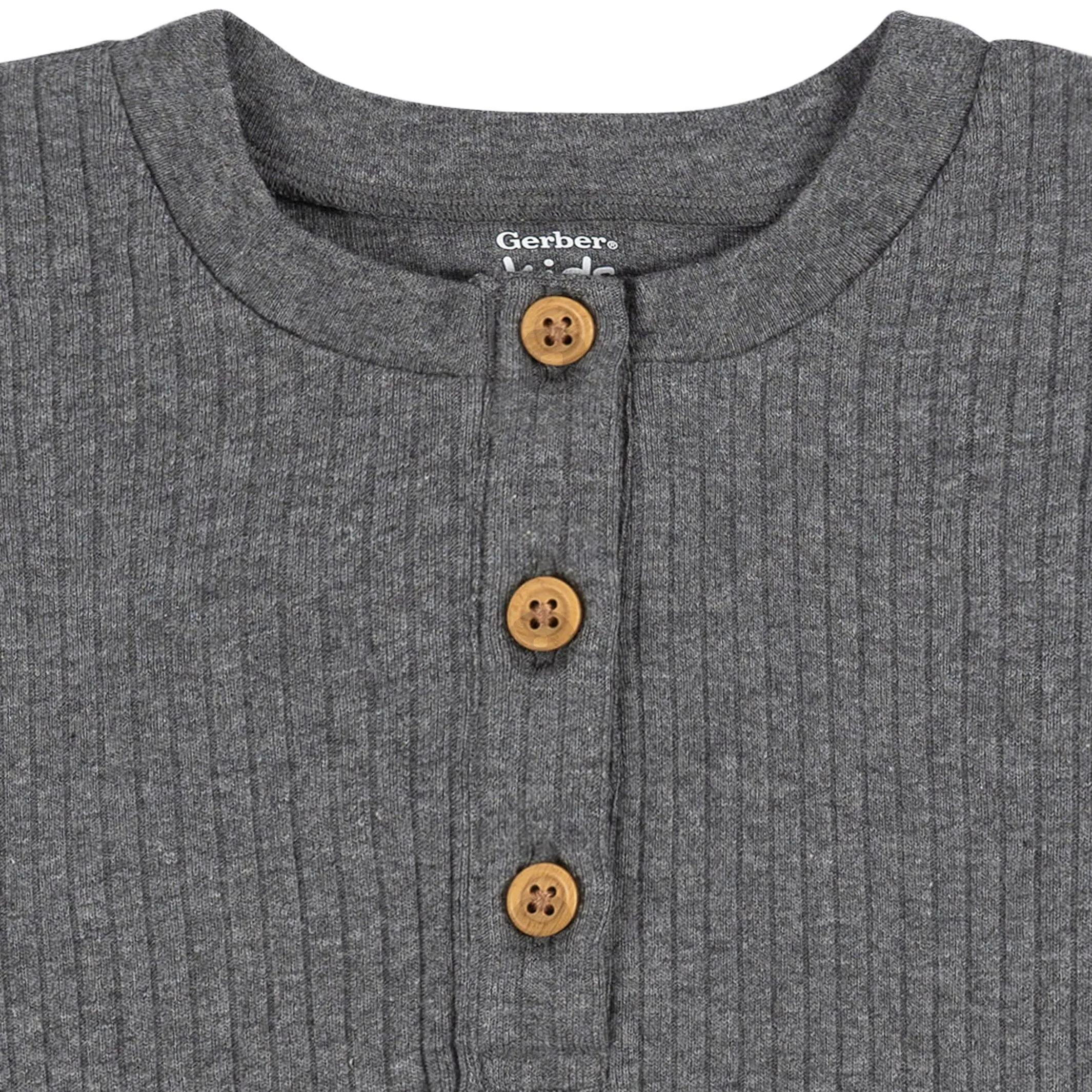 3-Pack Infant and Toddler Boys Anchor Henley T-Shirts Gerber Childrenswea