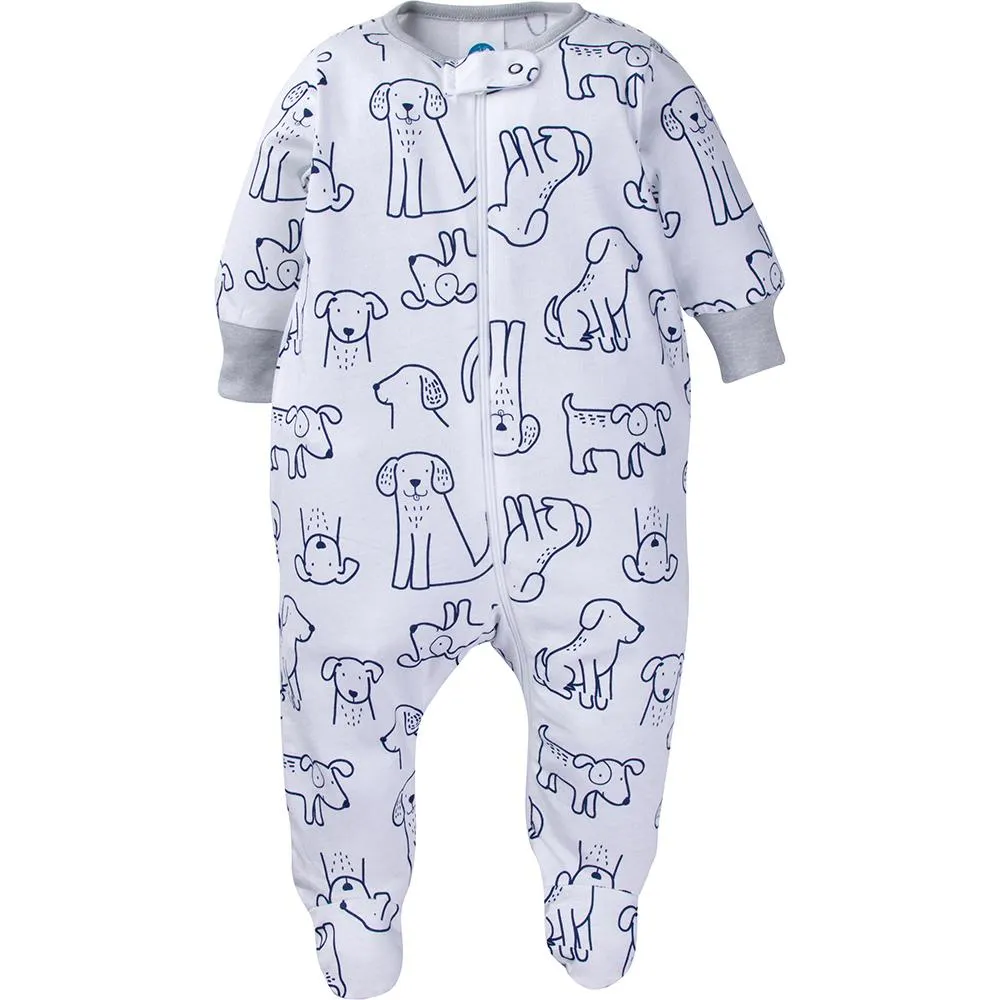 4-Pack Baby Boy Navy Puppies Sleep 'N Plays Gerber Childrenswea