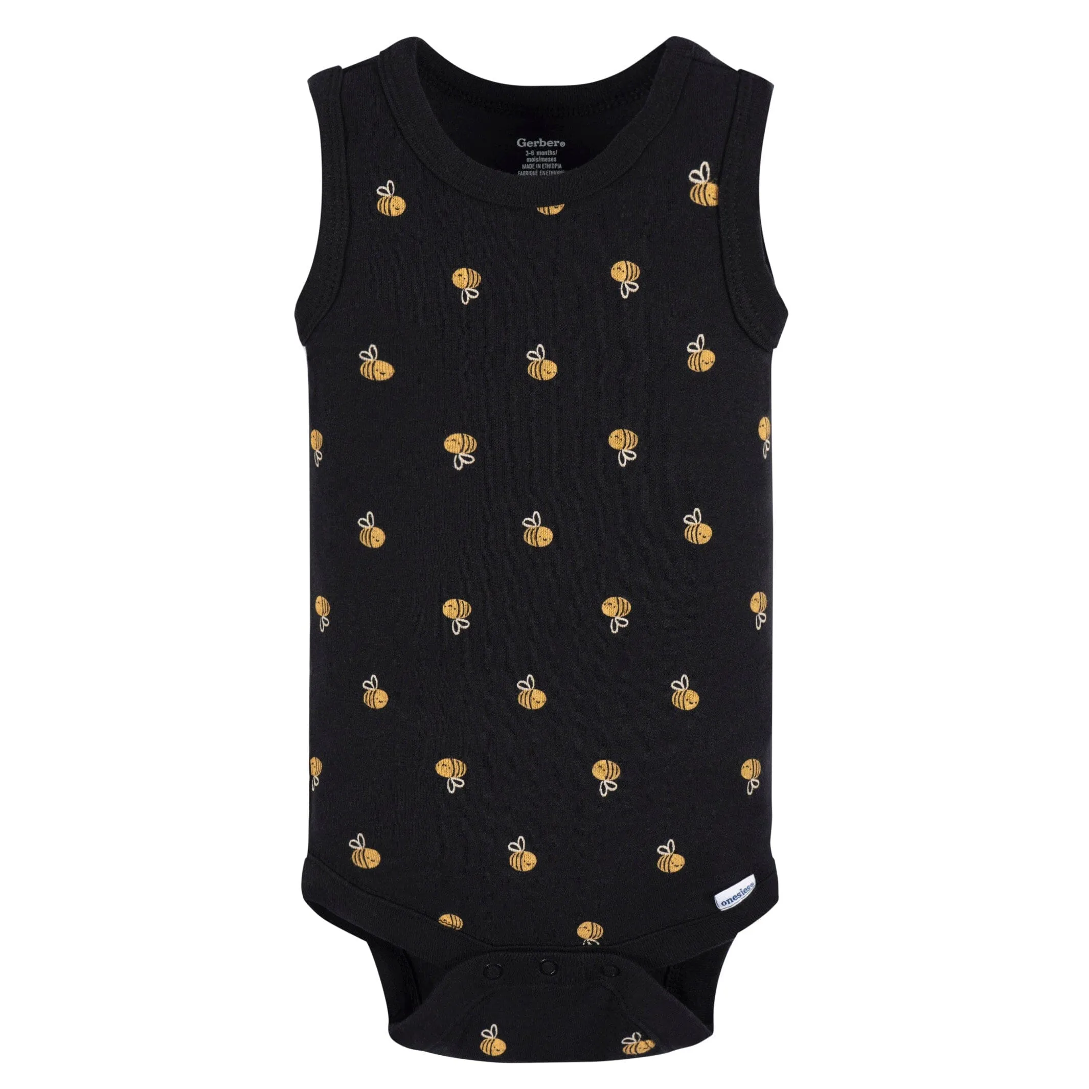 4-Pack Baby Boys Backyard BBQ Sleeveless Onesies Bodysuits Gerber Childrenswea