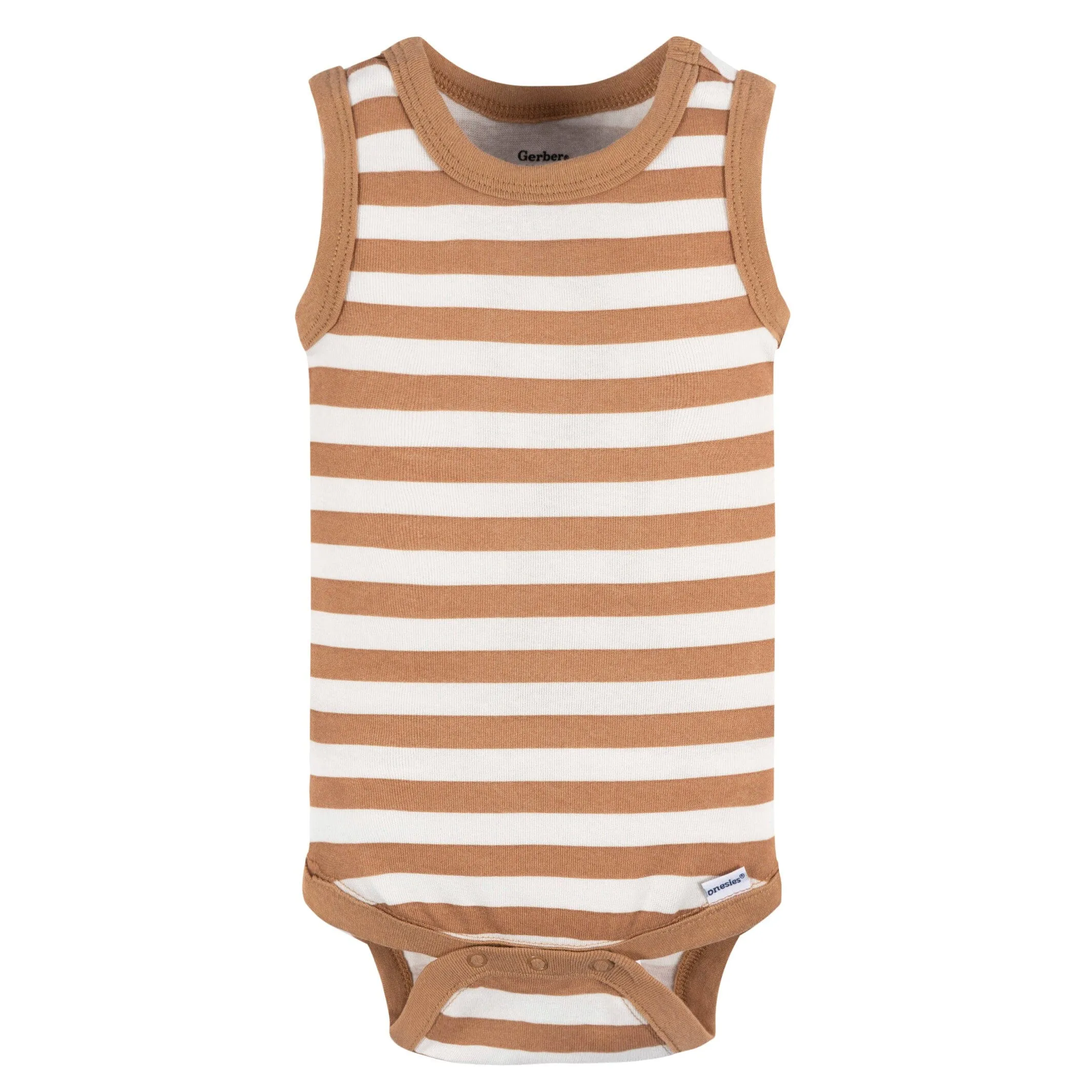 4-Pack Baby Boys Sea Turtles Sleeveless Onesies Bodysuits Gerber Childrenswea