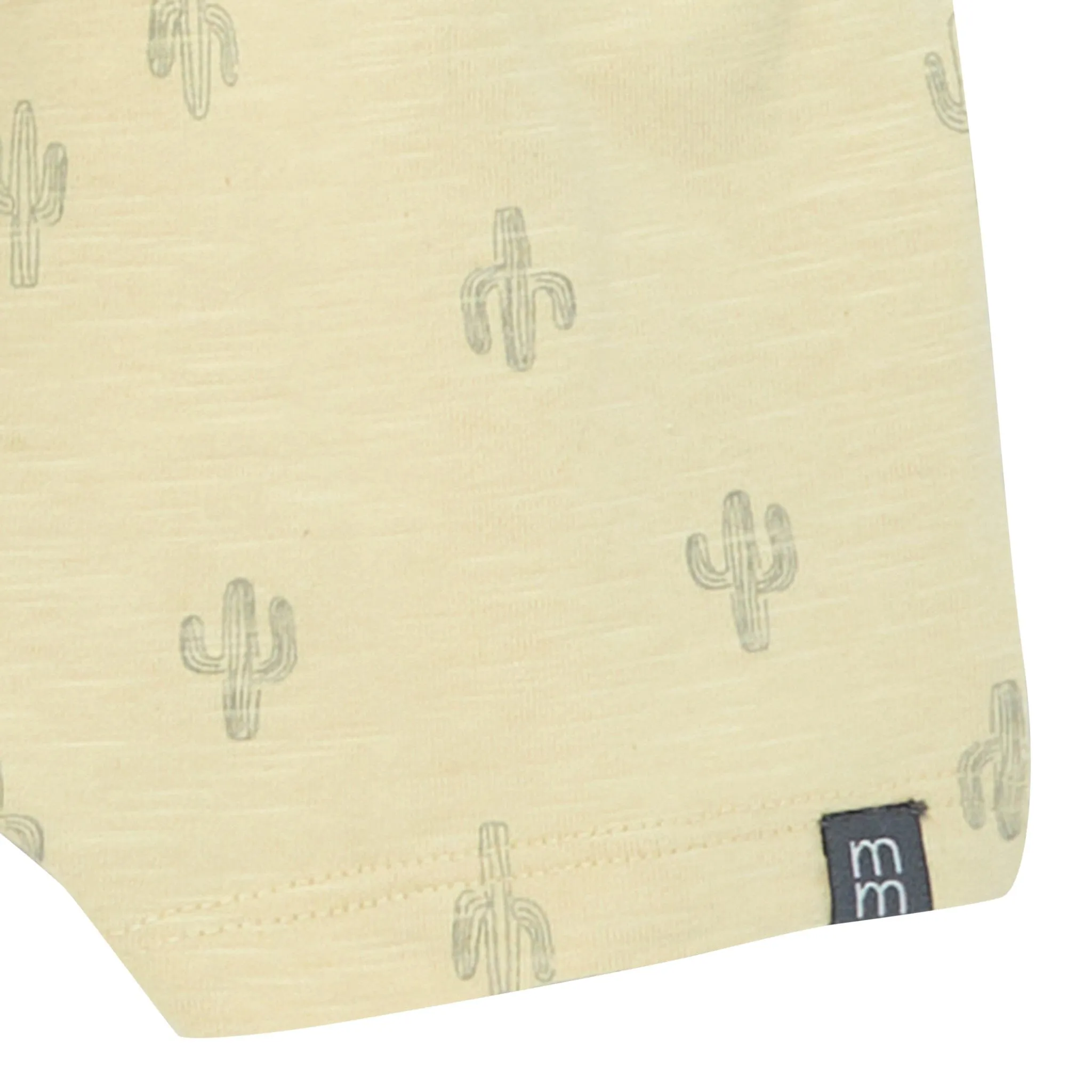 4-Piece Baby Boys Dusty Yellow Cactus Sleeveless Shirts and Shorts Set Gerber Childrenswea