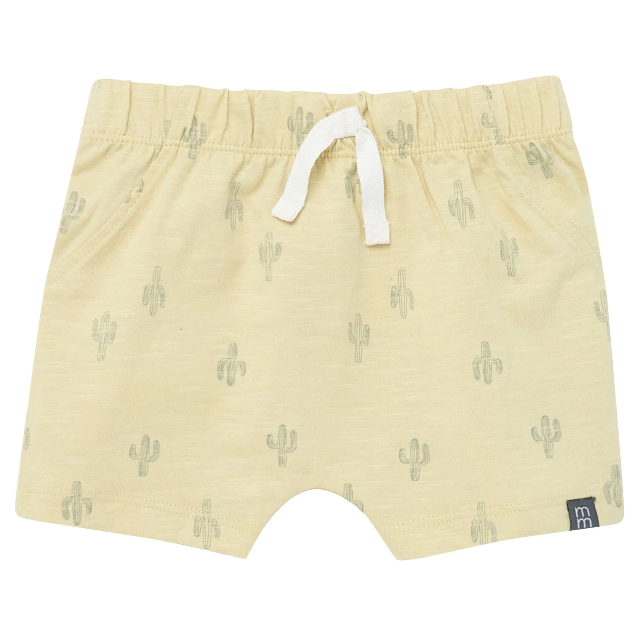 4-Piece Baby Boys Dusty Yellow Cactus Sleeveless Shirts and Shorts Set Gerber Childrenswea