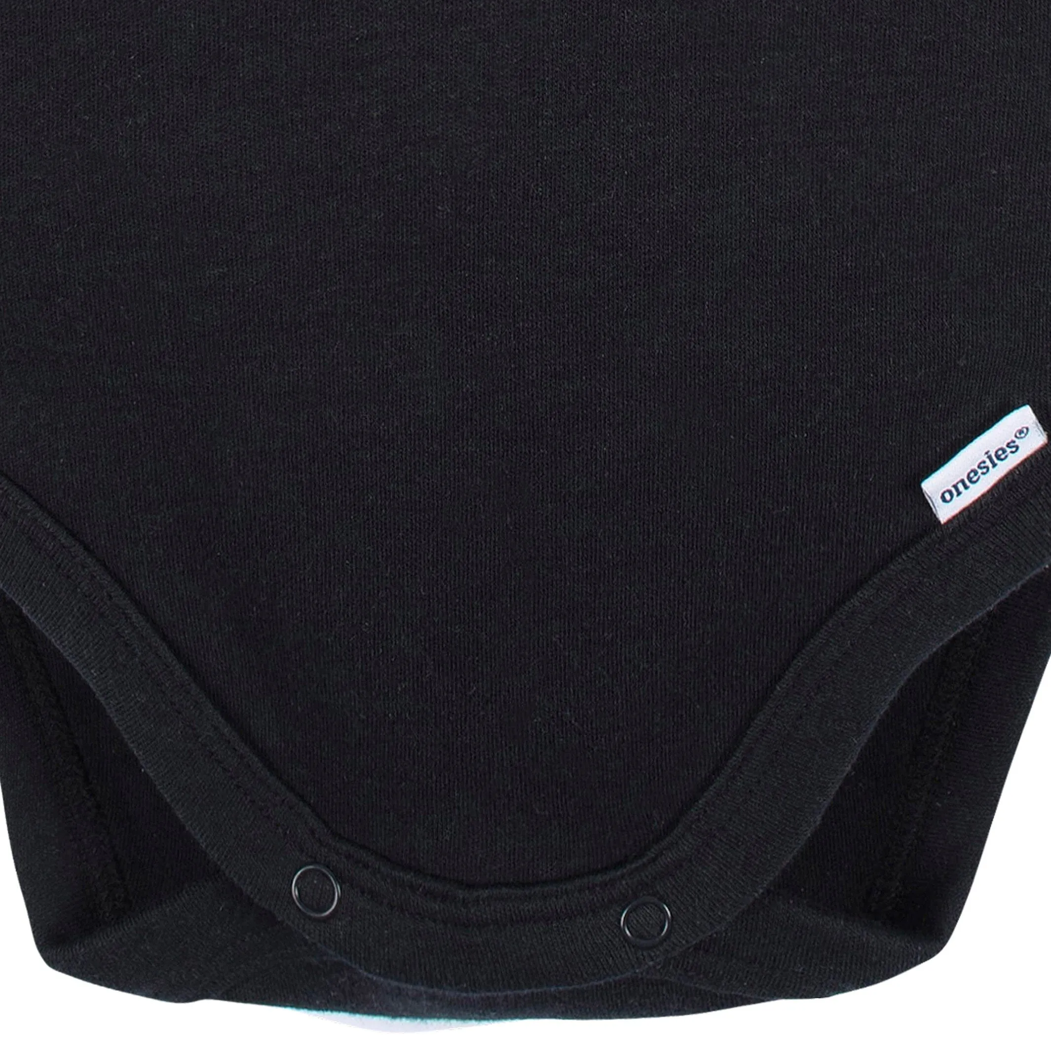 5-Pack Baby Black Premium Long Sleeve Onesies Bodysuits Gerber Childrenswea