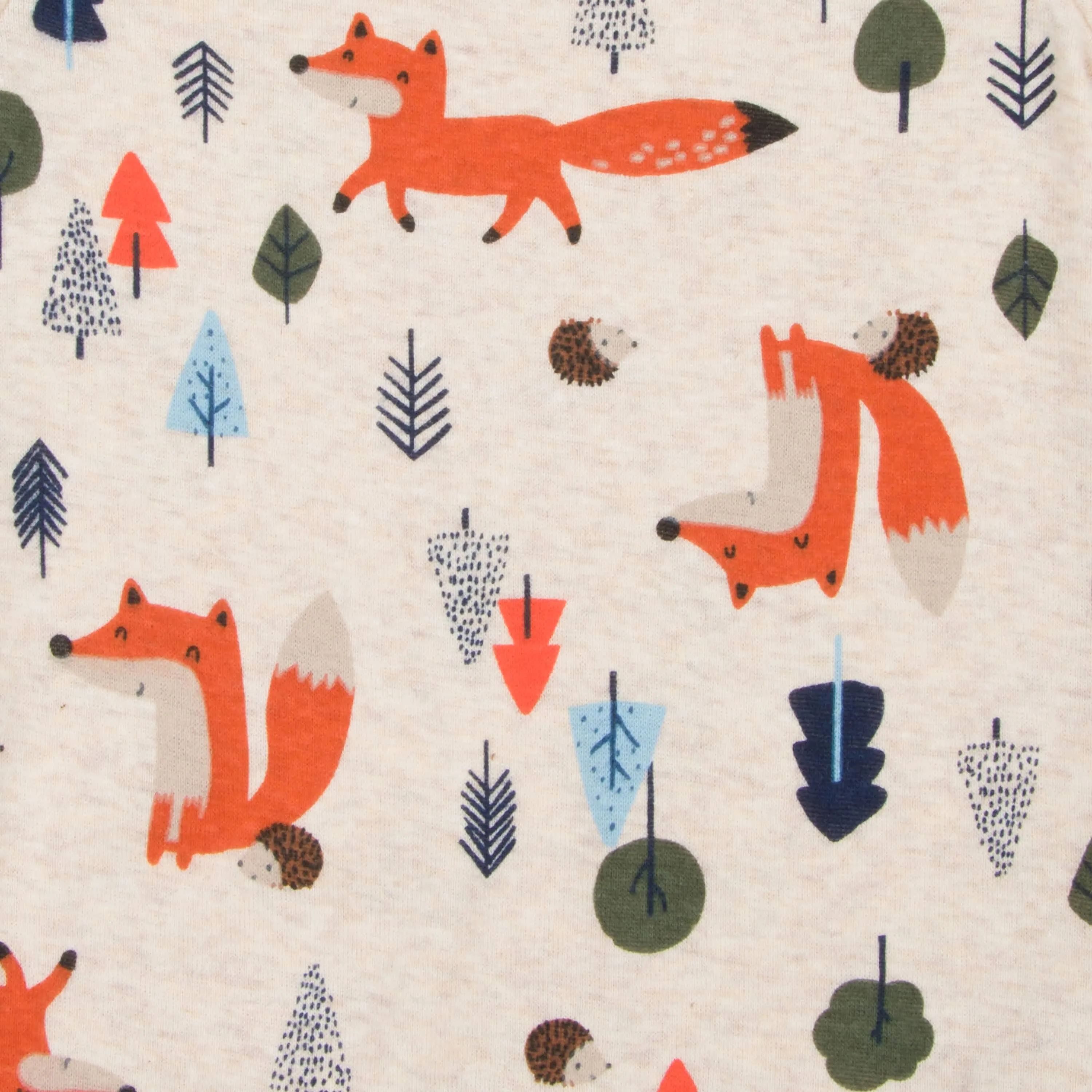 5-Pack Baby Boys Fox Short Sleeve Onesies Bodysuits Gerber Childrenswea