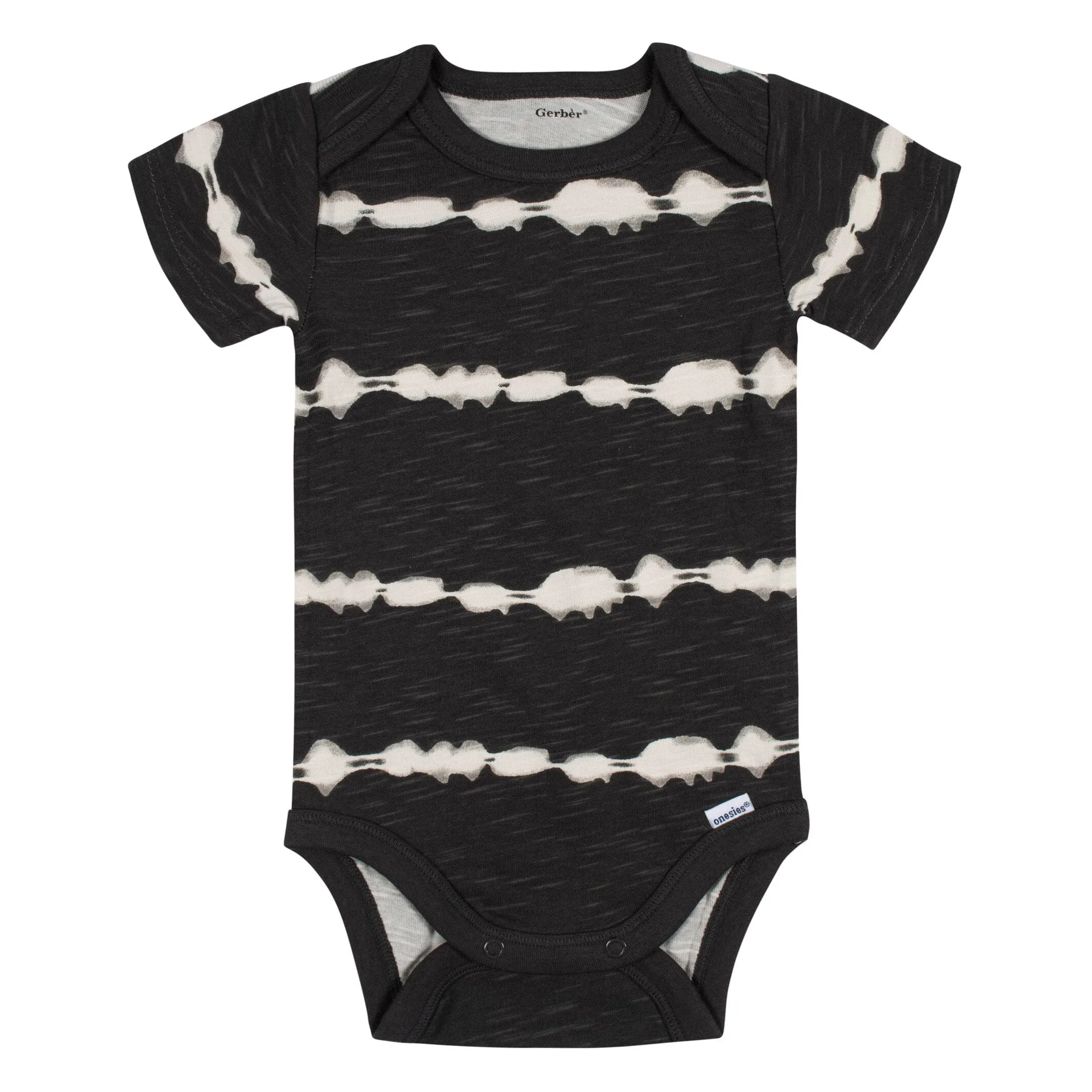 5-Pack Baby Boys Stripes & Camo Short Sleeve Onesies Bodysuits Gerber Childrenswea