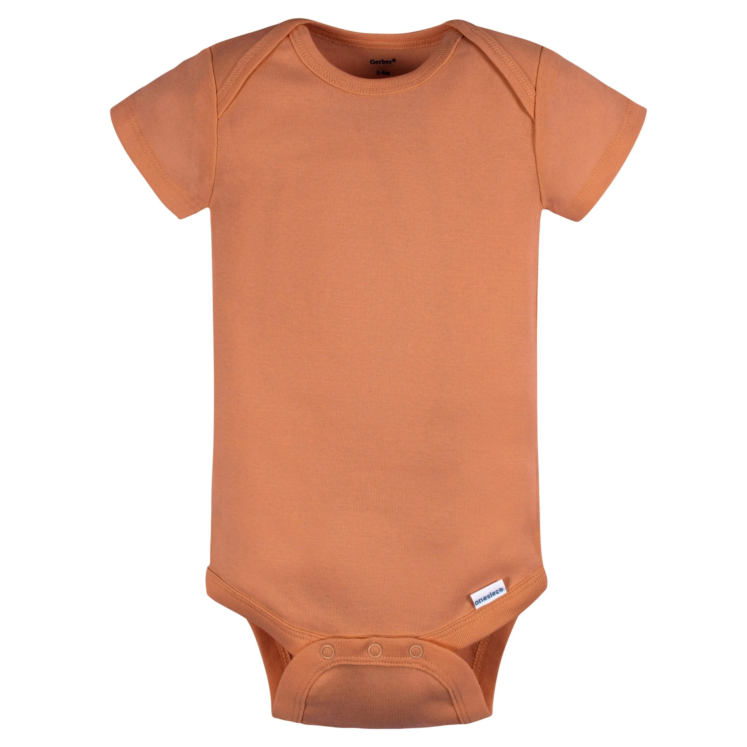 5-Pack Baby Neutral Green/ Brown Short Sleeve Onesies Bodysuits Gerber Childrenswea