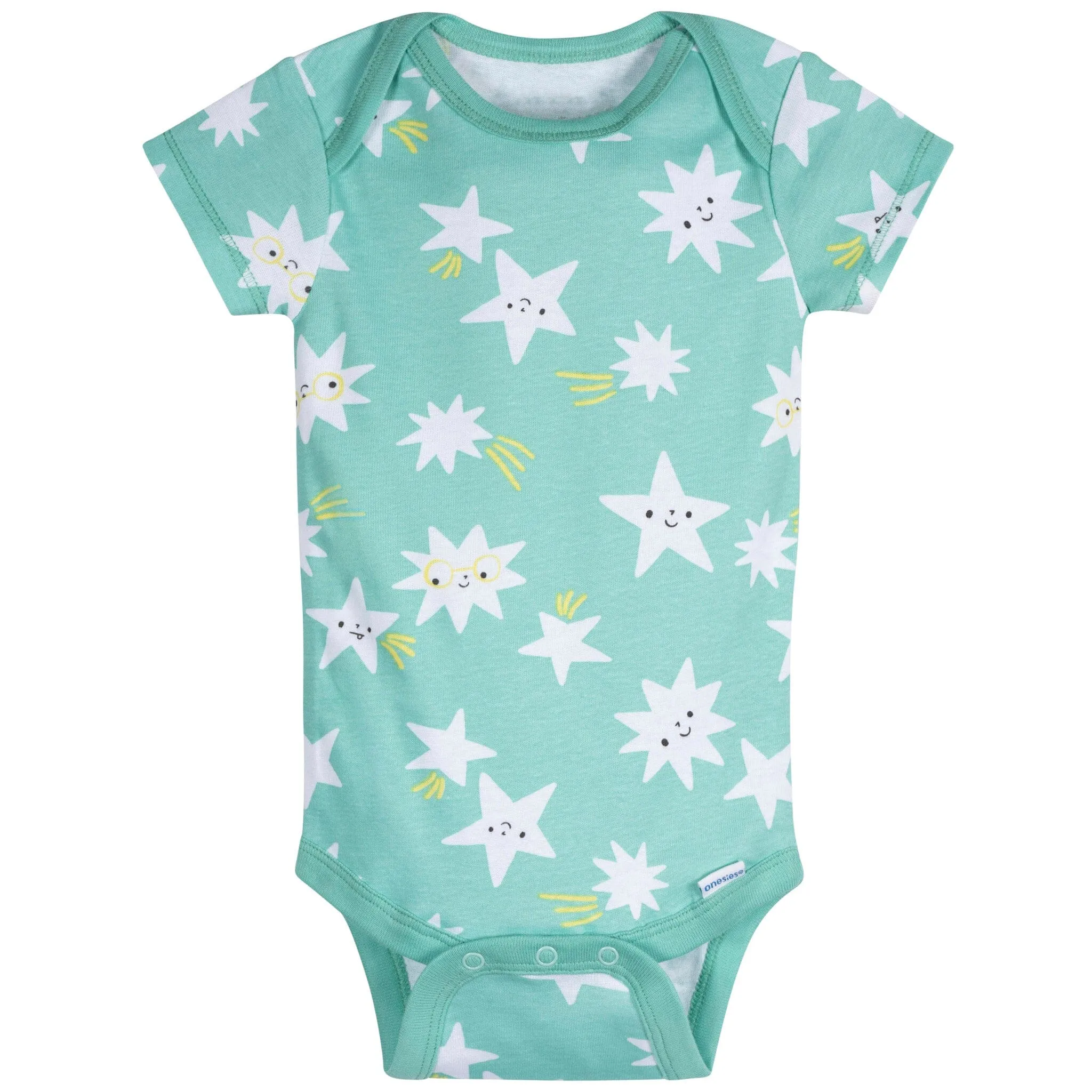 6-Piece Baby Neutral Milk Dinner Onesies and Active Pant Set Gerber Childrenswea