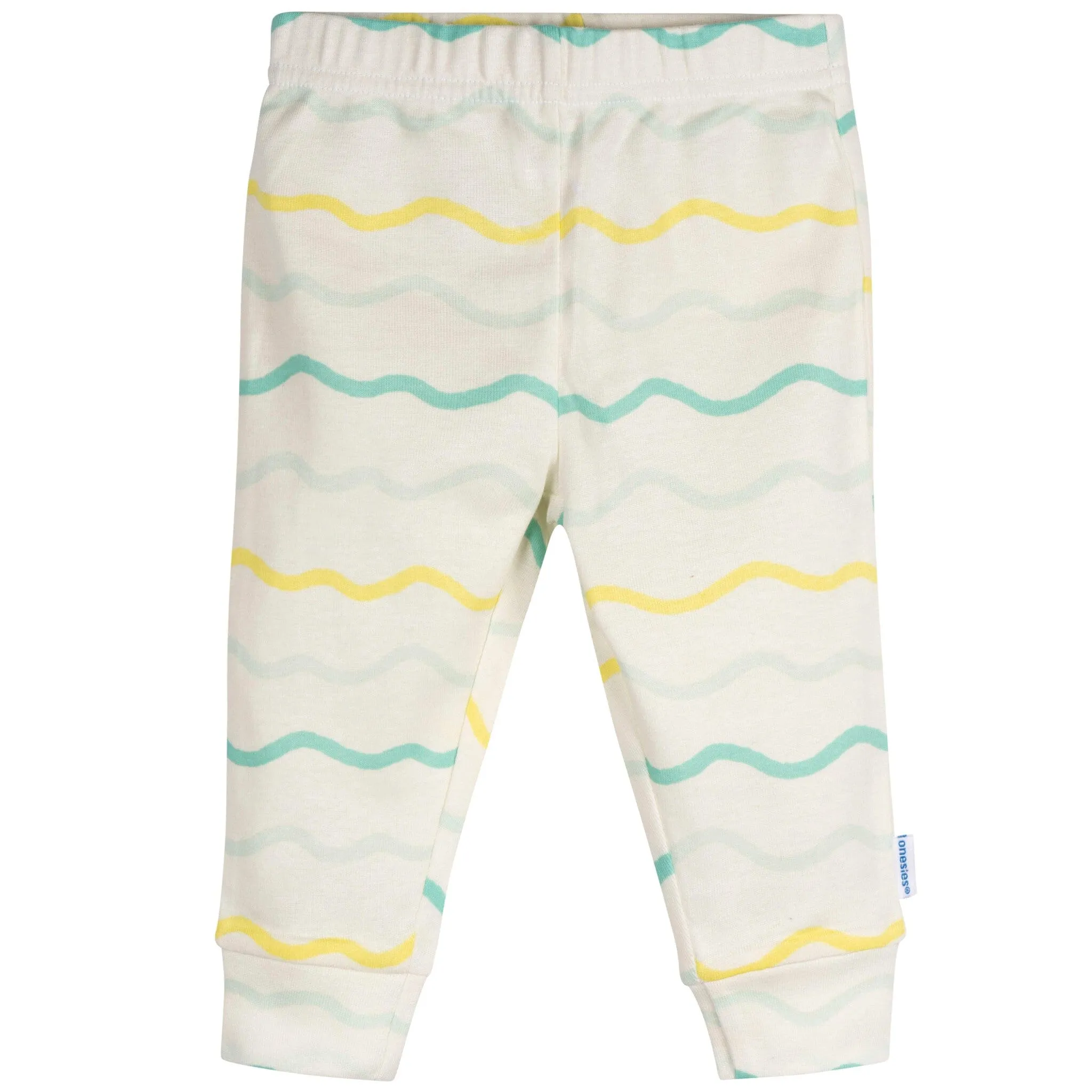6-Piece Baby Neutral Milk Dinner Onesies and Active Pant Set Gerber Childrenswea