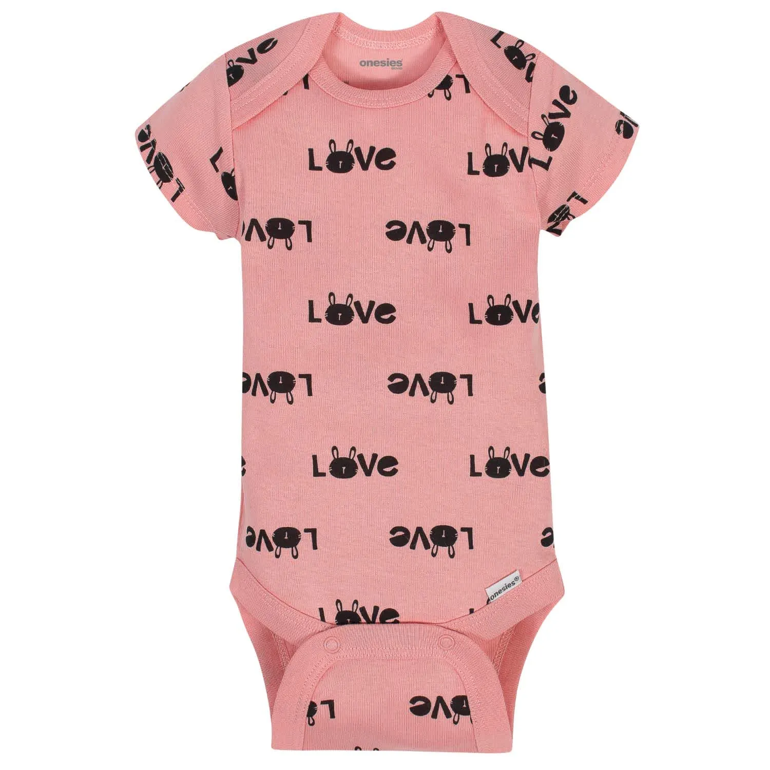 8-Pack Baby Girls Bunny Onesies Brand Bodysuits Gerber Childrenswea