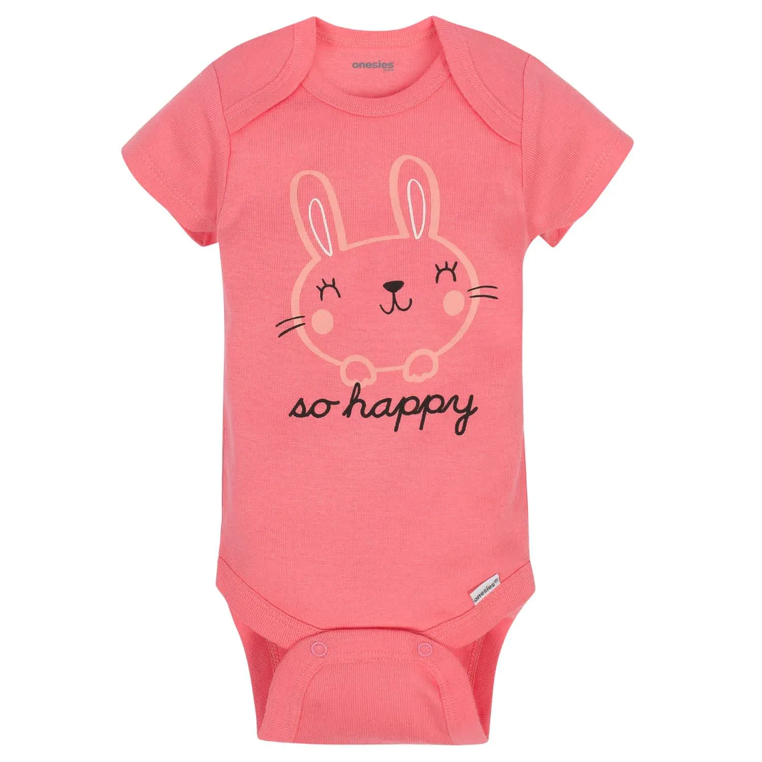 8-Pack Baby Girls Bunny Onesies Brand Bodysuits Gerber Childrenswea