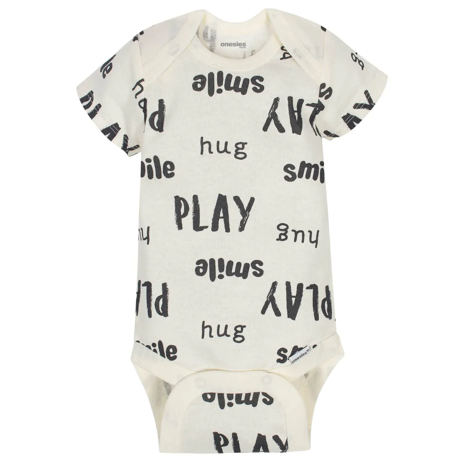 8-Pack Baby Neutral Words Onesies Brand Bodysuits Gerber Childrenswea