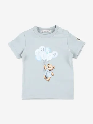 Baby Bear Print T-Shirt in Blue