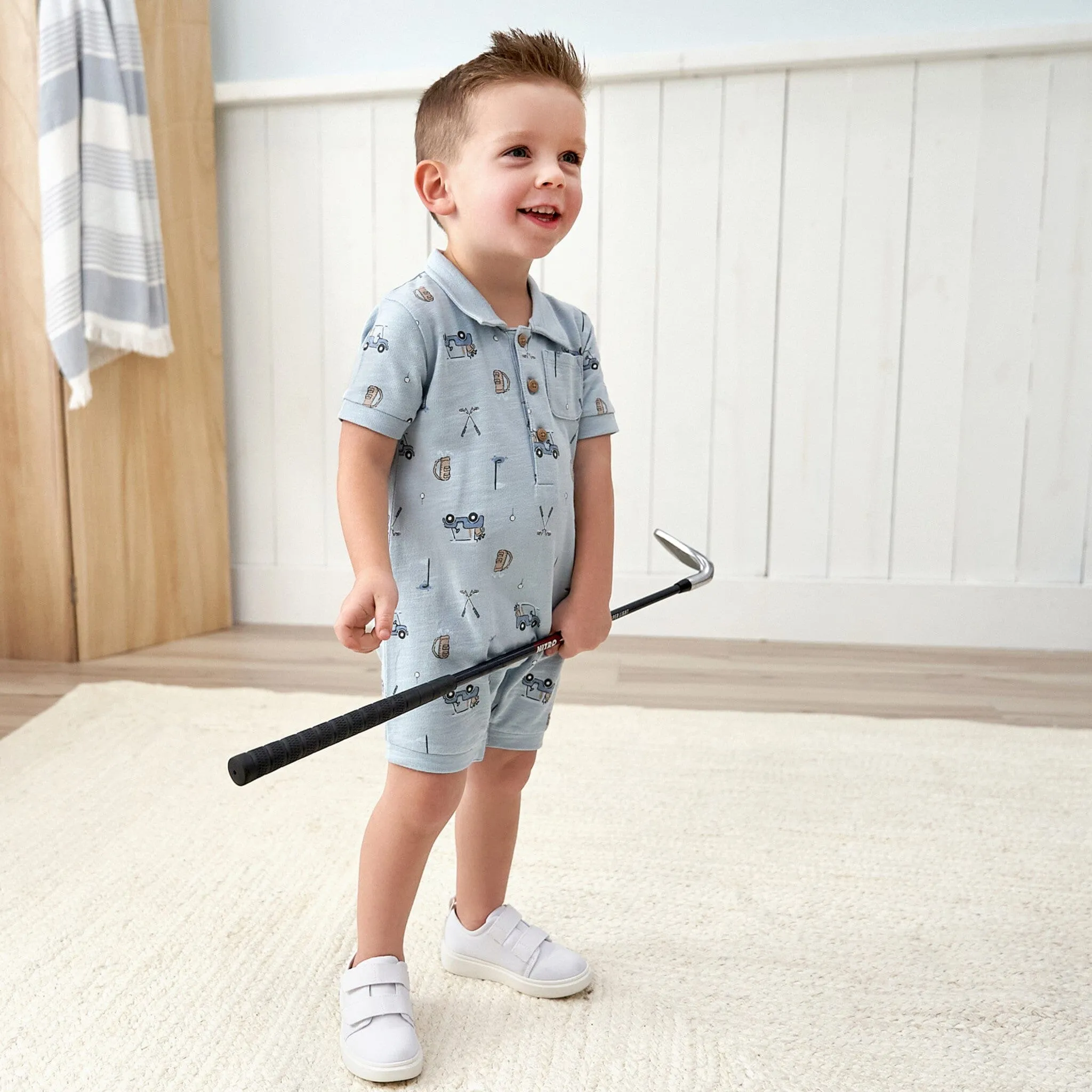Baby Boys Golf Polo Romper Gerber Childrenswea
