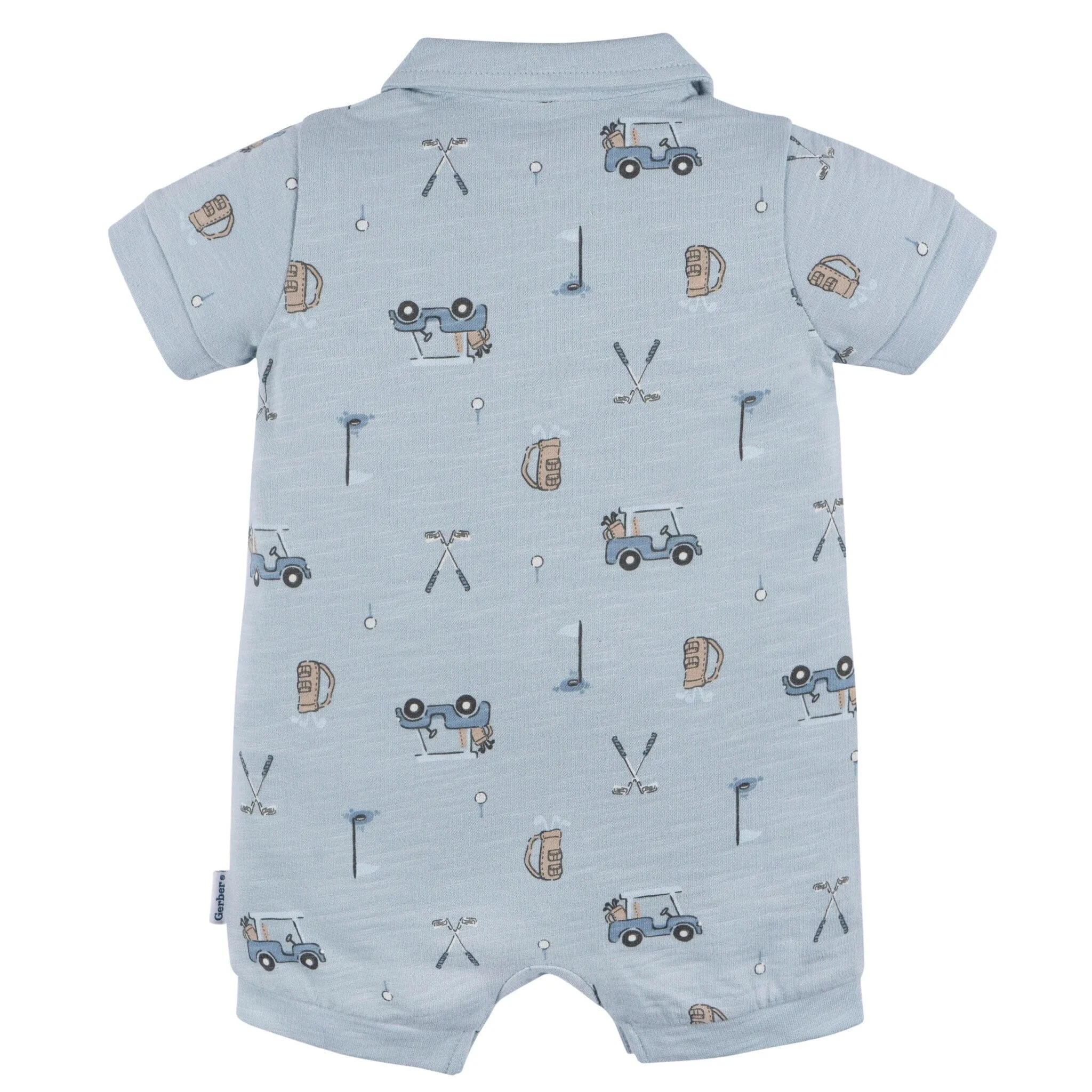 Baby Boys Golf Polo Romper Gerber Childrenswea