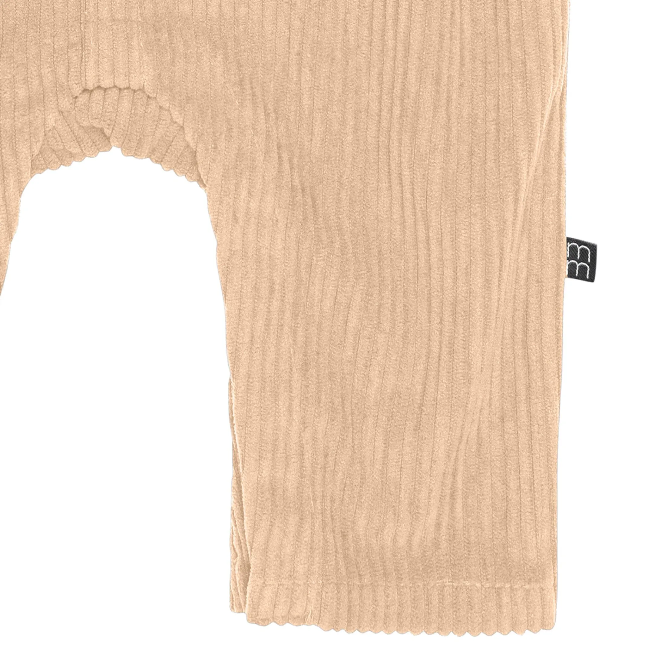 Baby Boys Light Tan Sherpa Collar Corduroy Romper Gerber Childrenswea