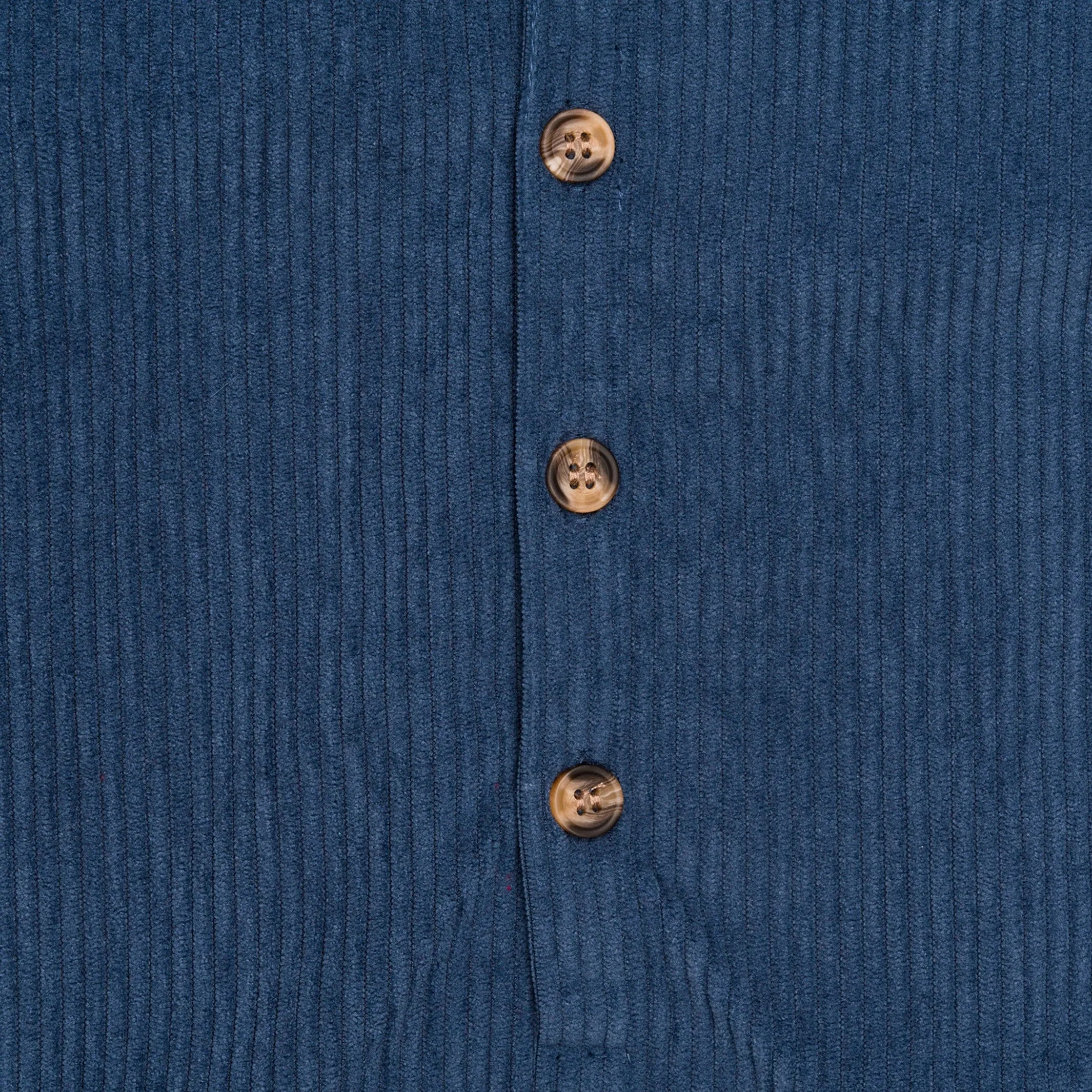 Baby Boys Navy Sherpa Collar Corduroy Romper Gerber Childrenswea