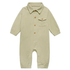 Baby Boys Sage Corduroy Romper Gerber Childrenswea