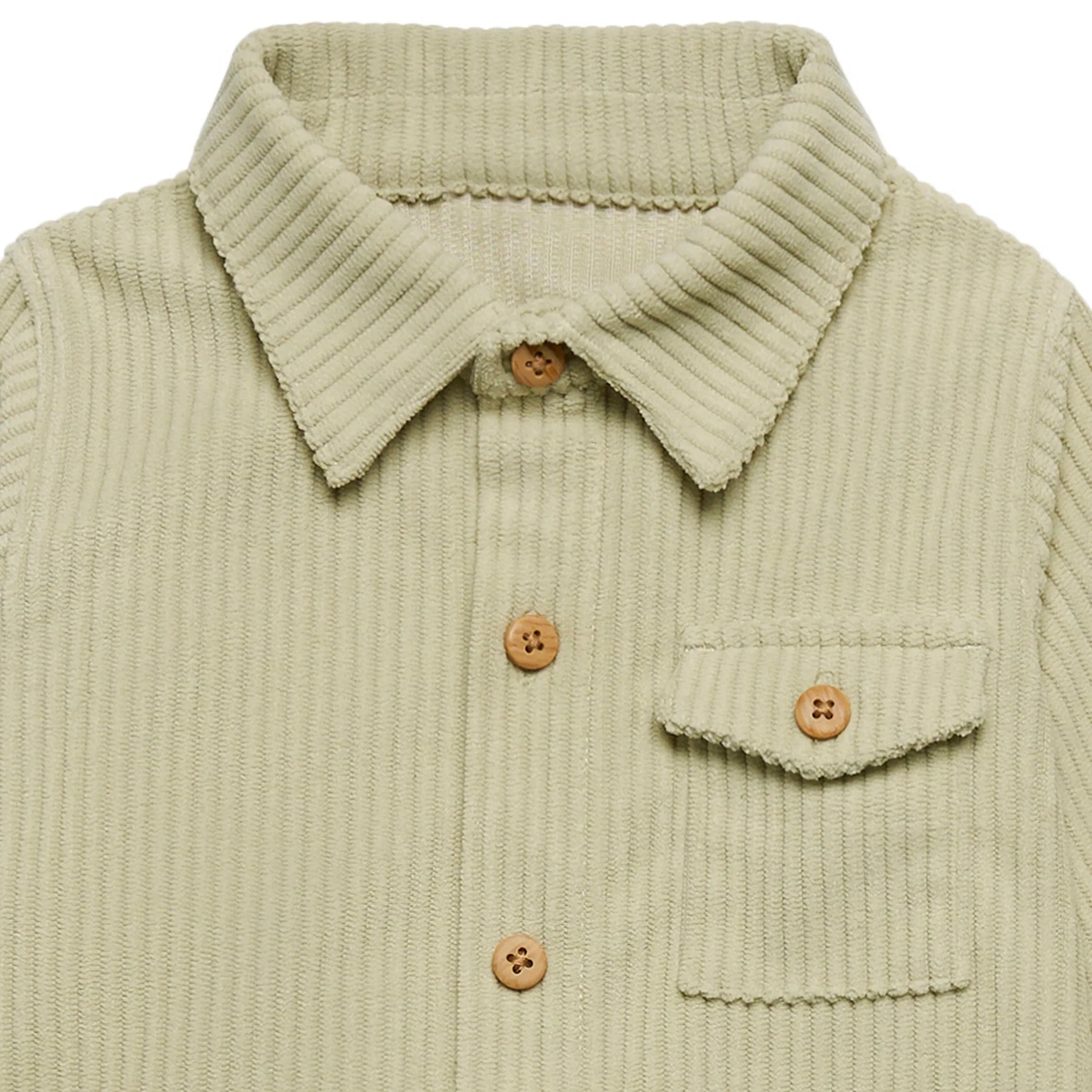 Baby Boys Sage Corduroy Romper Gerber Childrenswea